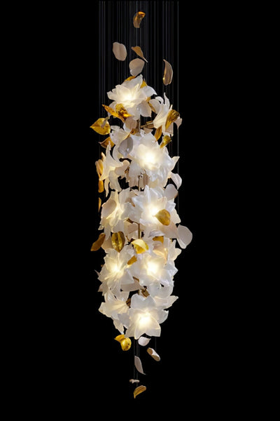 Flying Flowers Fluttering Chandelier