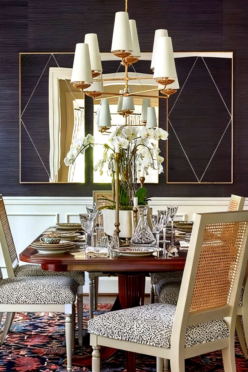 Fontaine Large Offset Chandelier