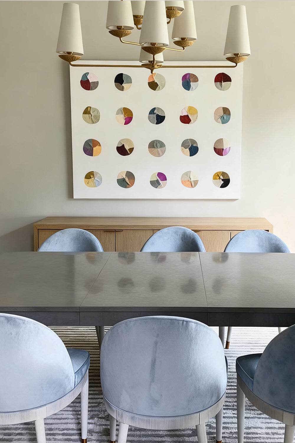 Fontaine Large Offset Chandelier