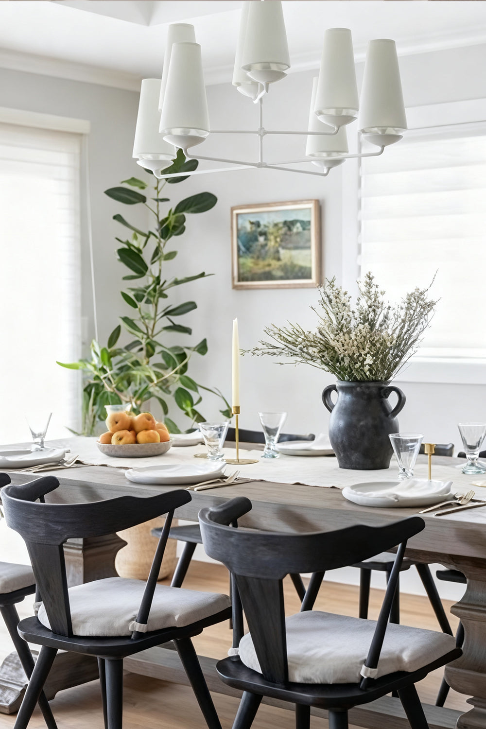 Fontaine Large Offset Chandelier