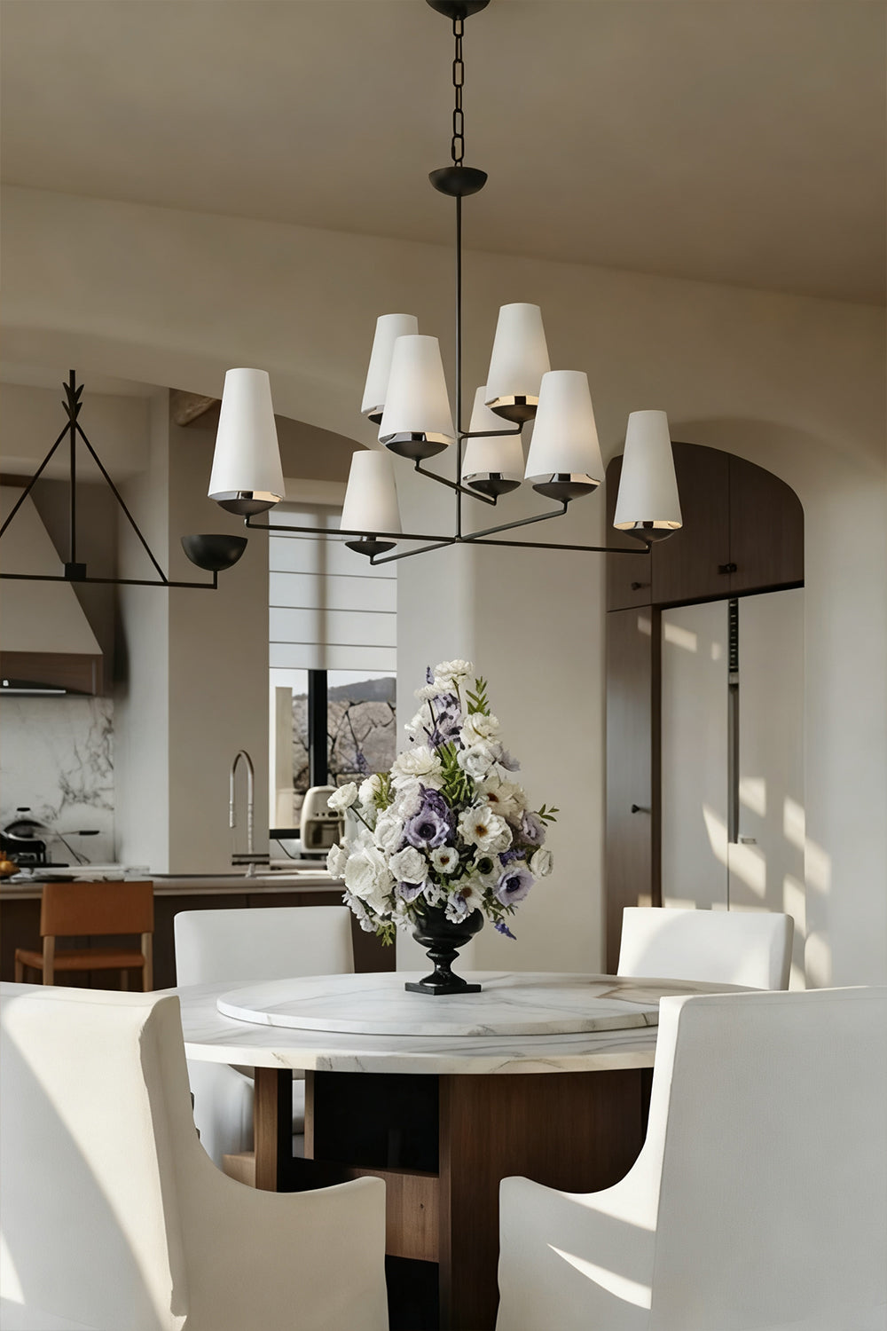 Fontaine Large Offset Chandelier