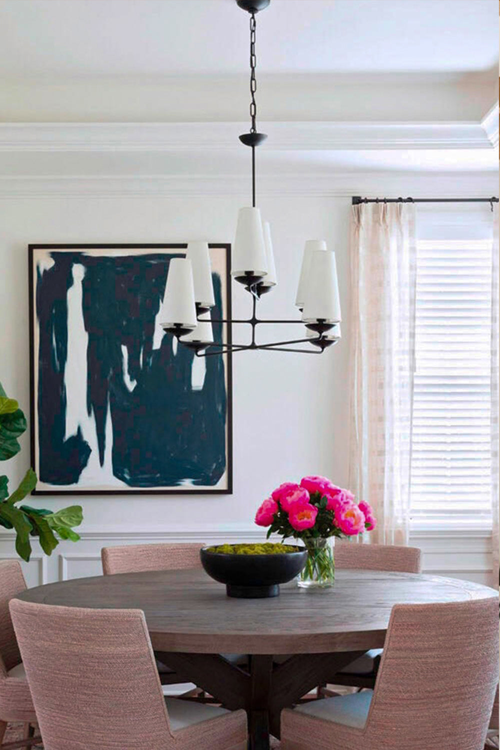 Fontaine Large Offset Chandelier