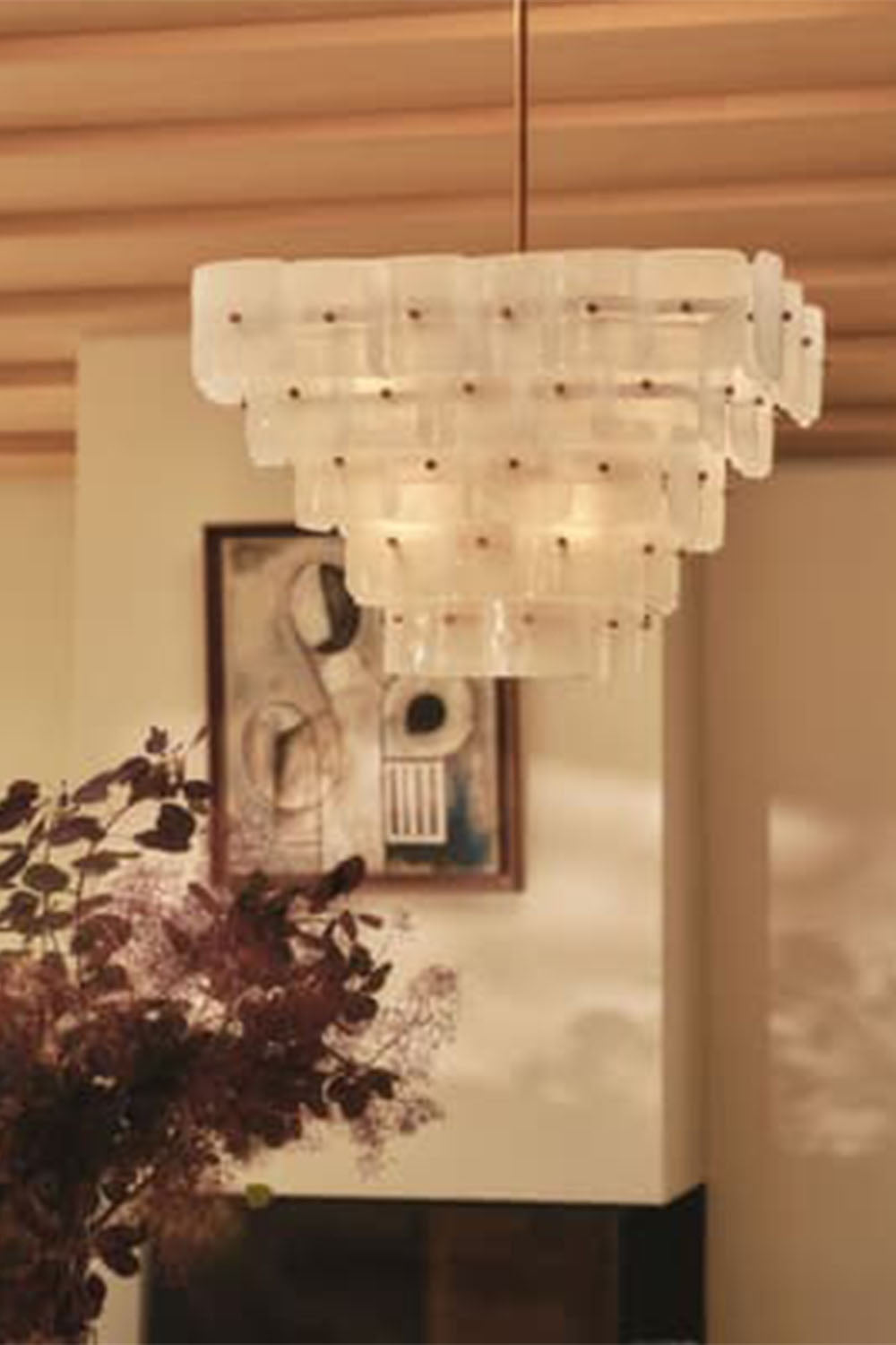 Francis Glass Chandelier