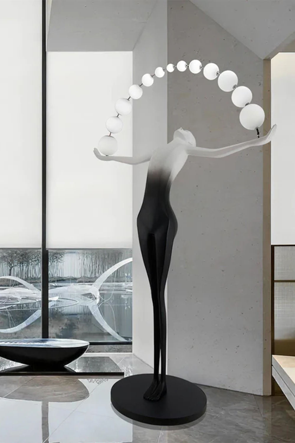 Freedom Sculpture Floor Lamp