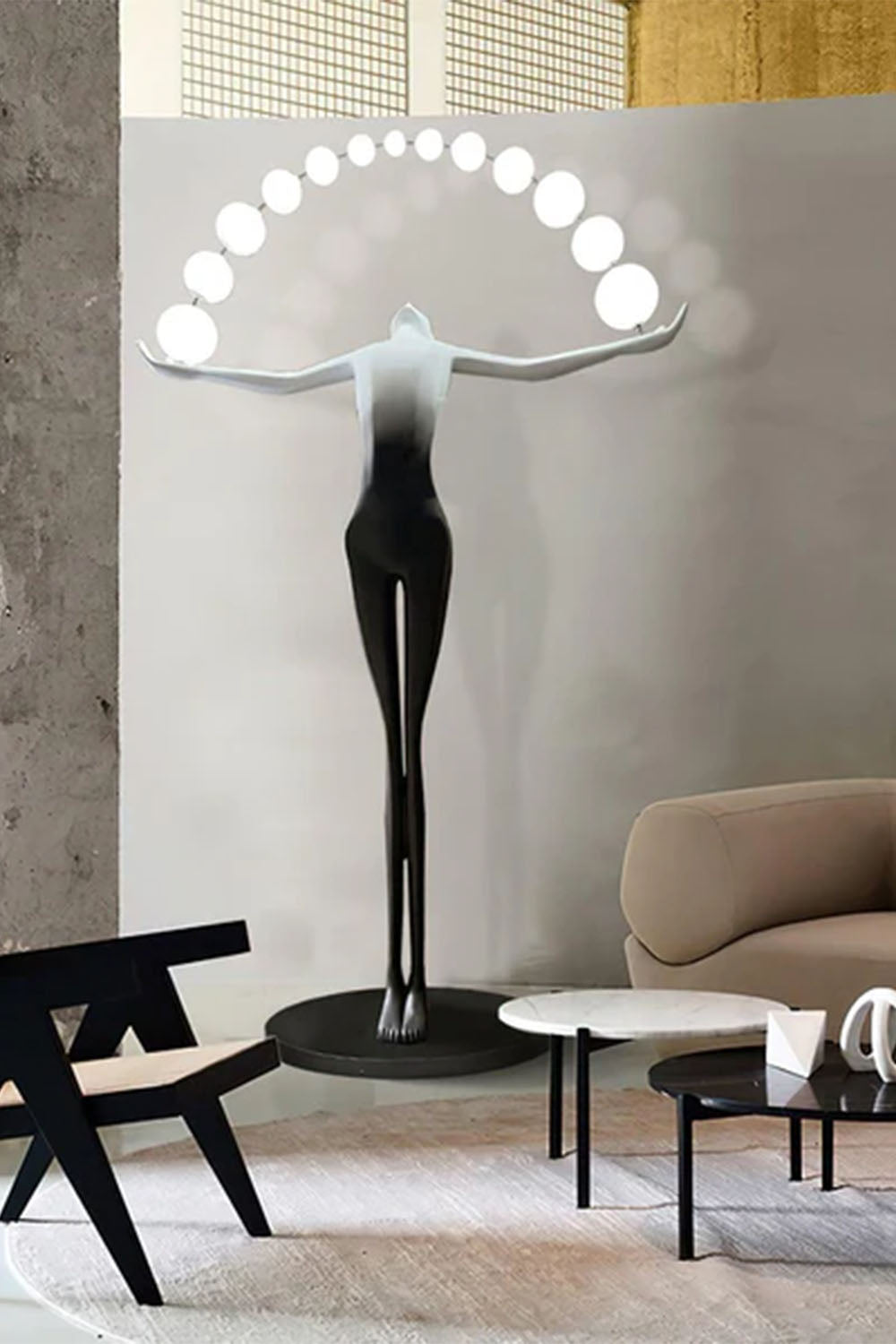 Freedom Sculpture Floor Lamp