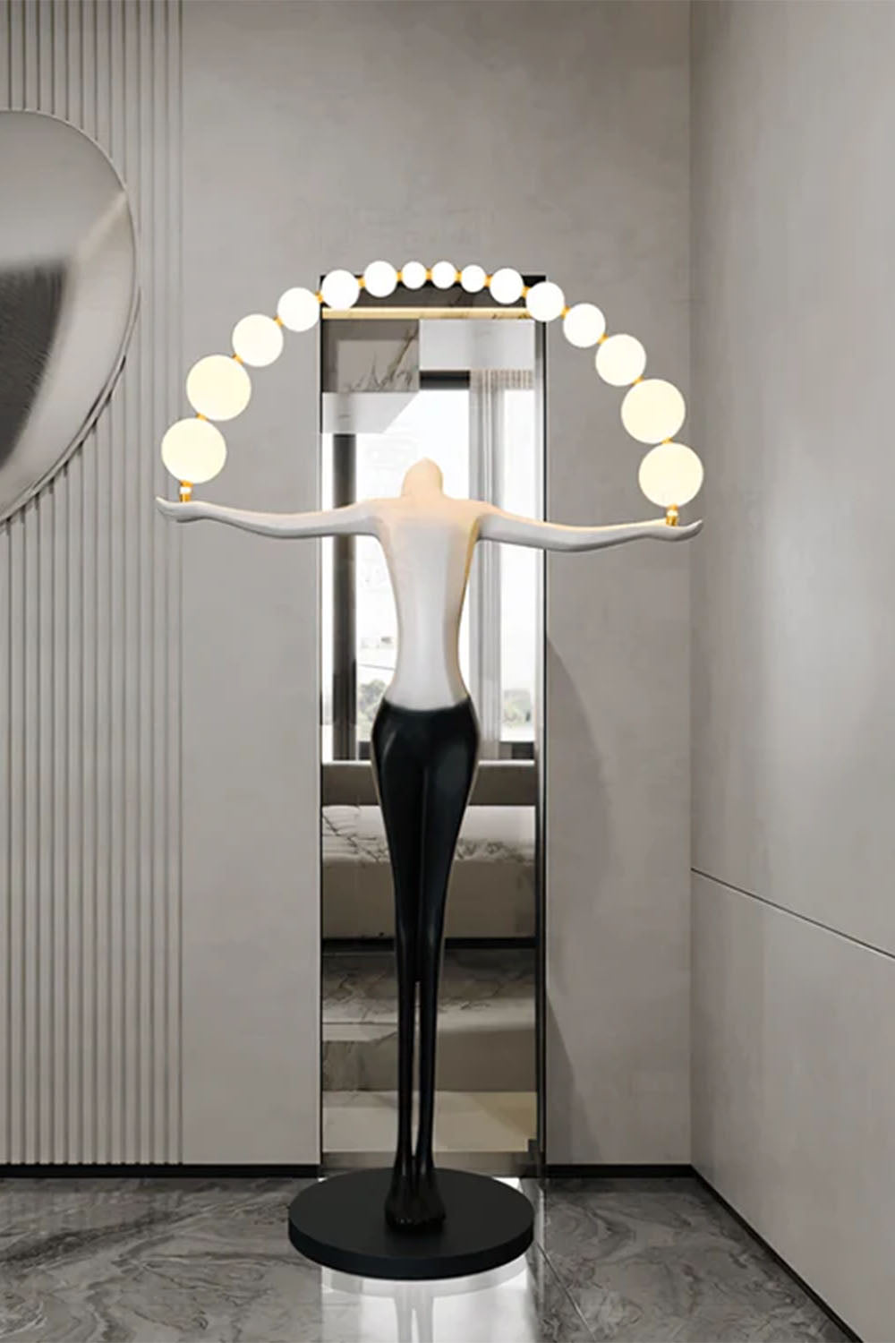 Freedom Sculpture Floor Lamp