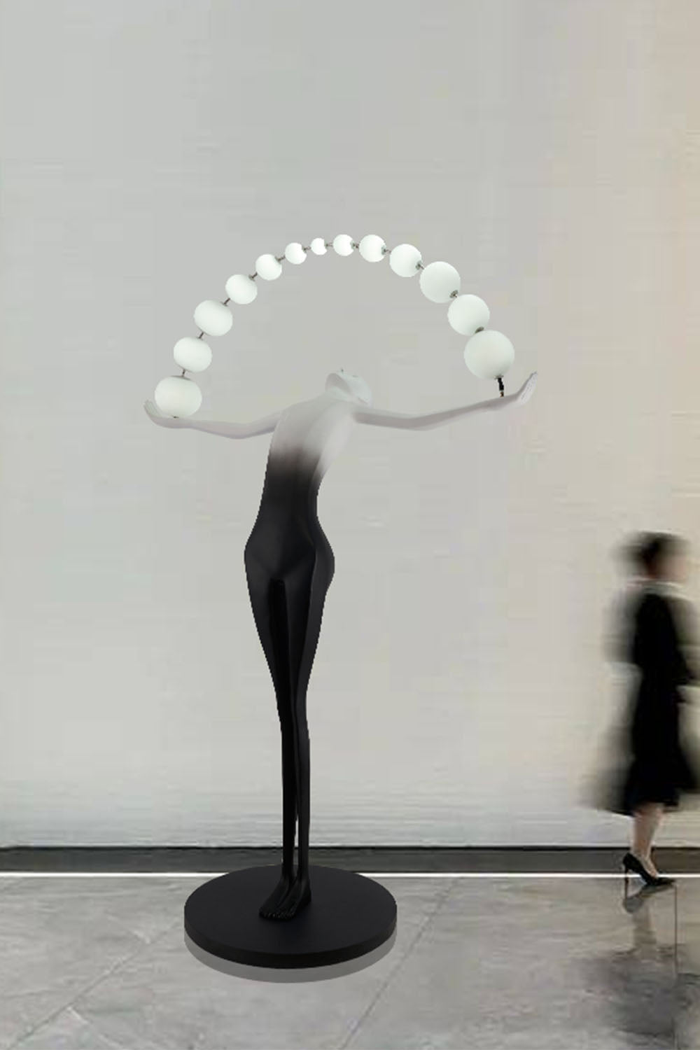 Freedom Sculpture Floor Lamp