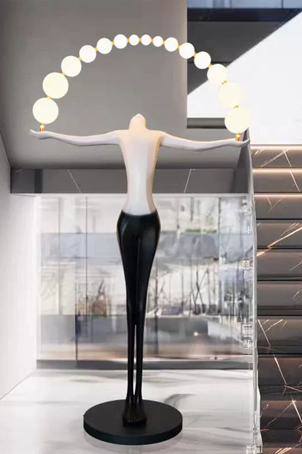 Freedom Sculpture Floor Lamp
