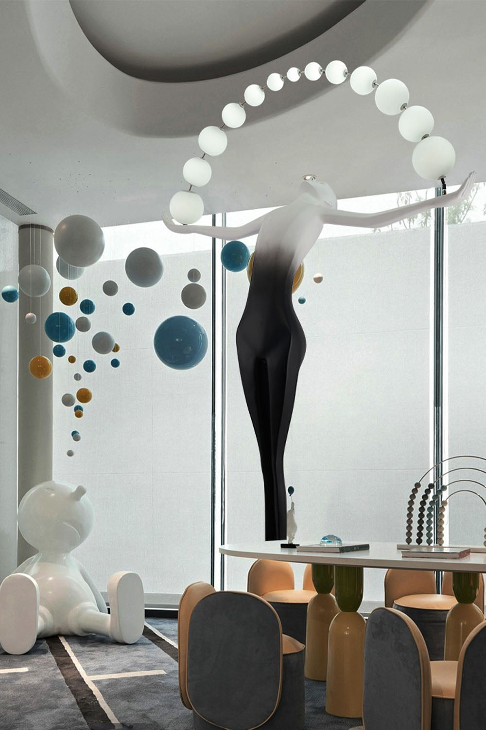 Freedom Sculpture Floor Lamp