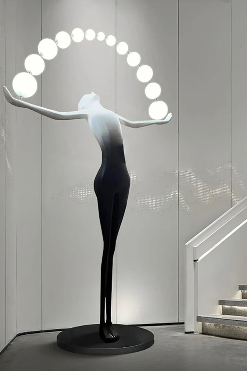 Freedom Sculpture Floor Lamp