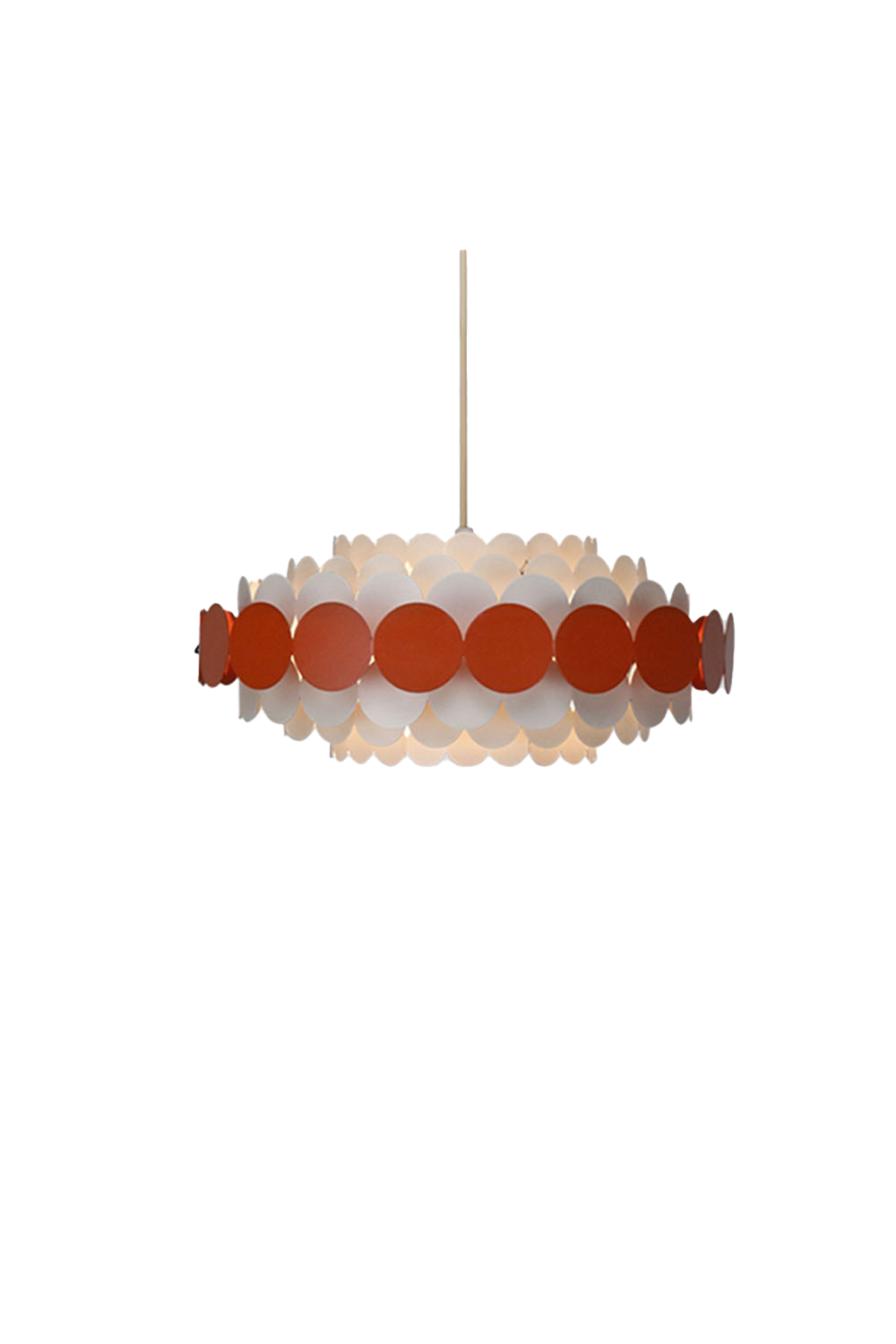 French Colorful Round Chandelier