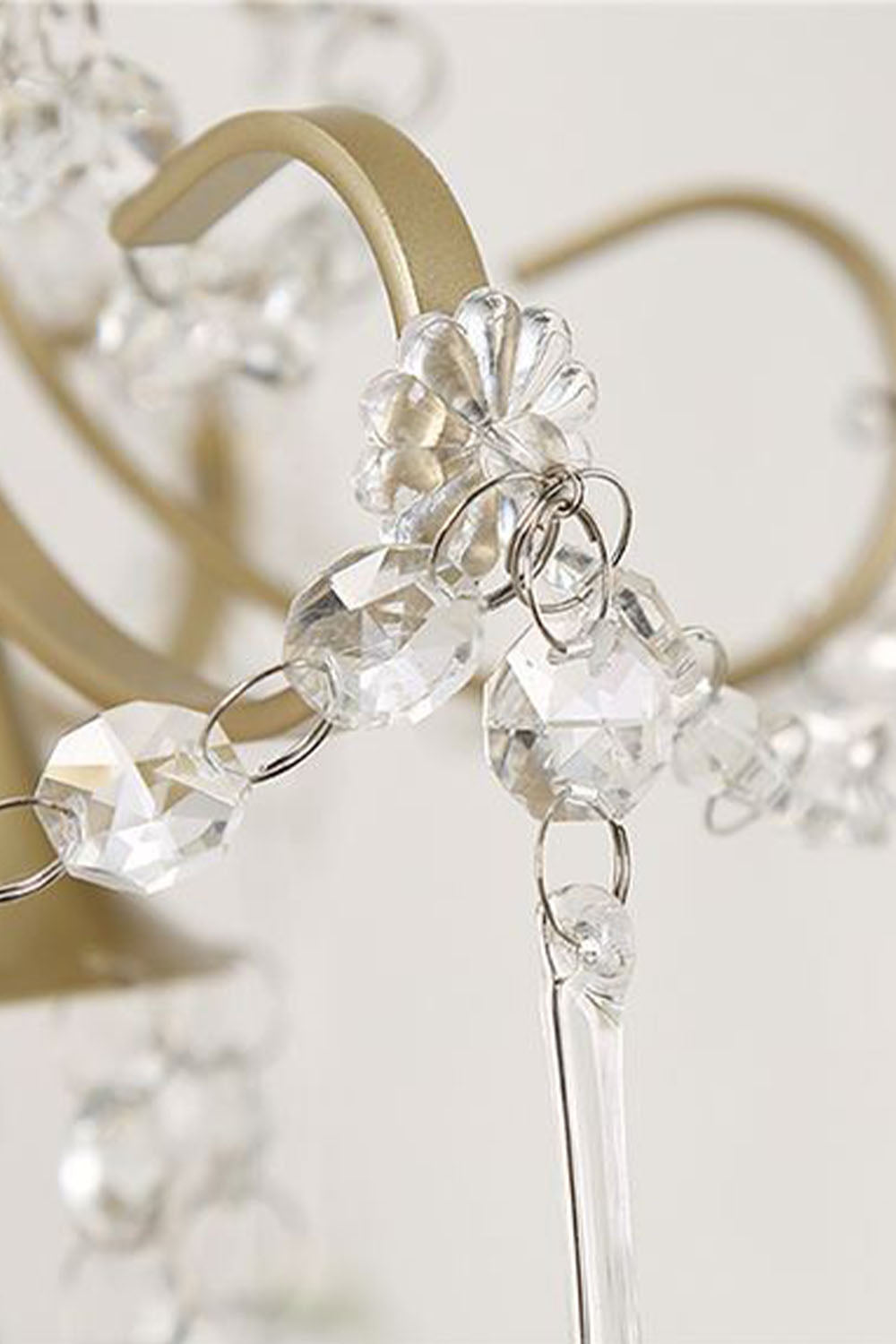 French Crystal Table Lamp