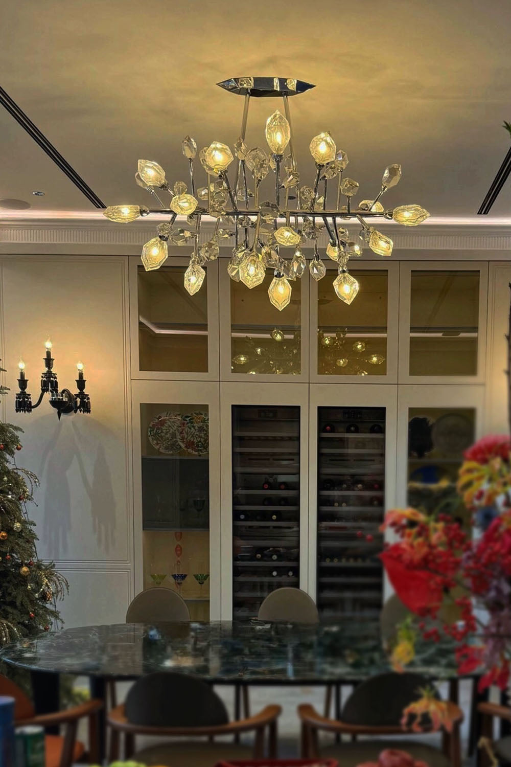 French Light Luxury Crystal Chandelier