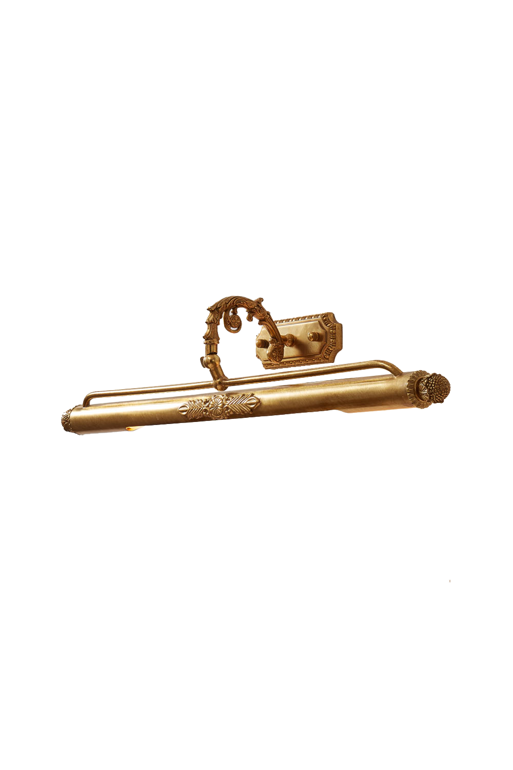 French Retro Cylindrical Copper Wall Lamp