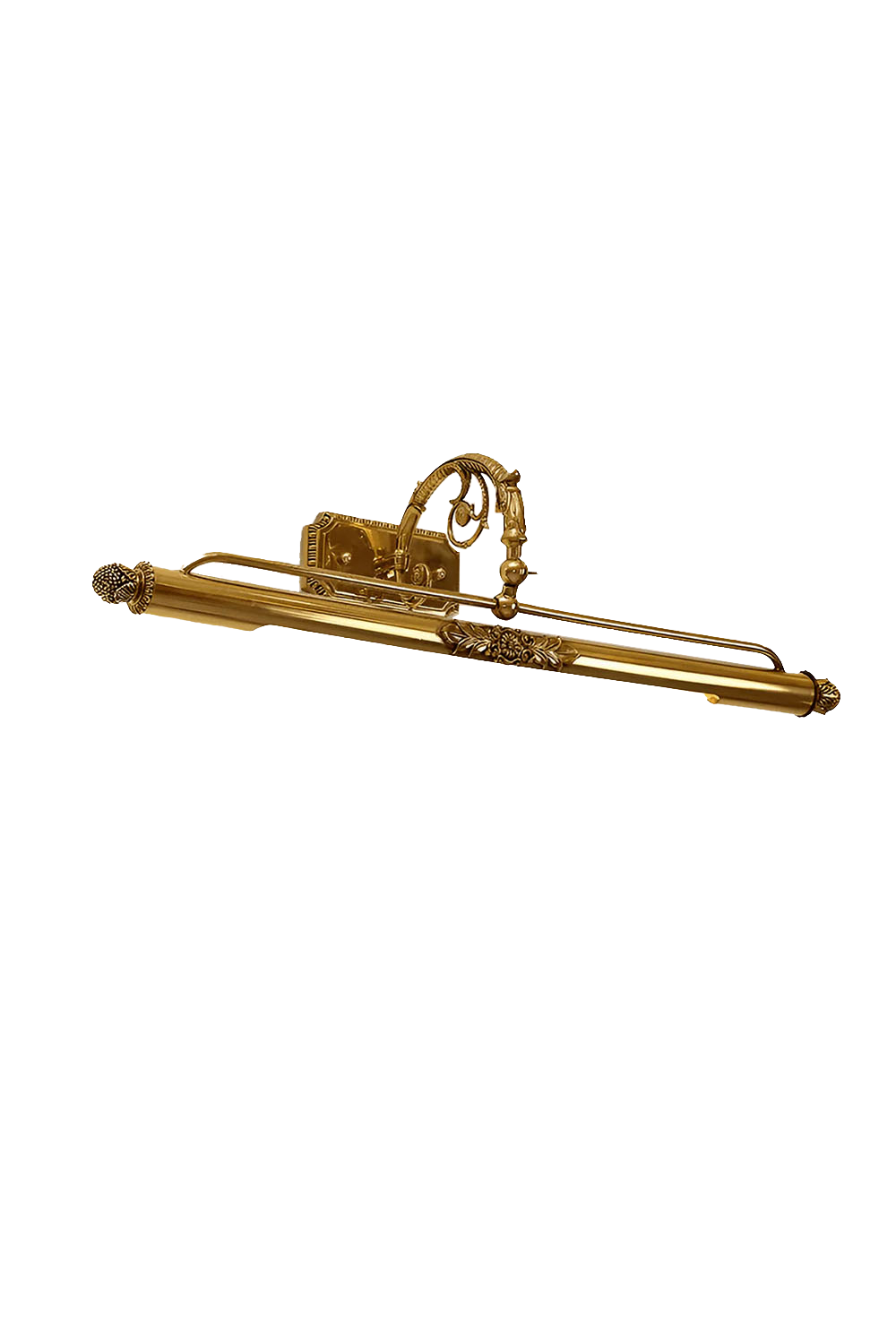 French Retro Cylindrical Copper Wall Lamp