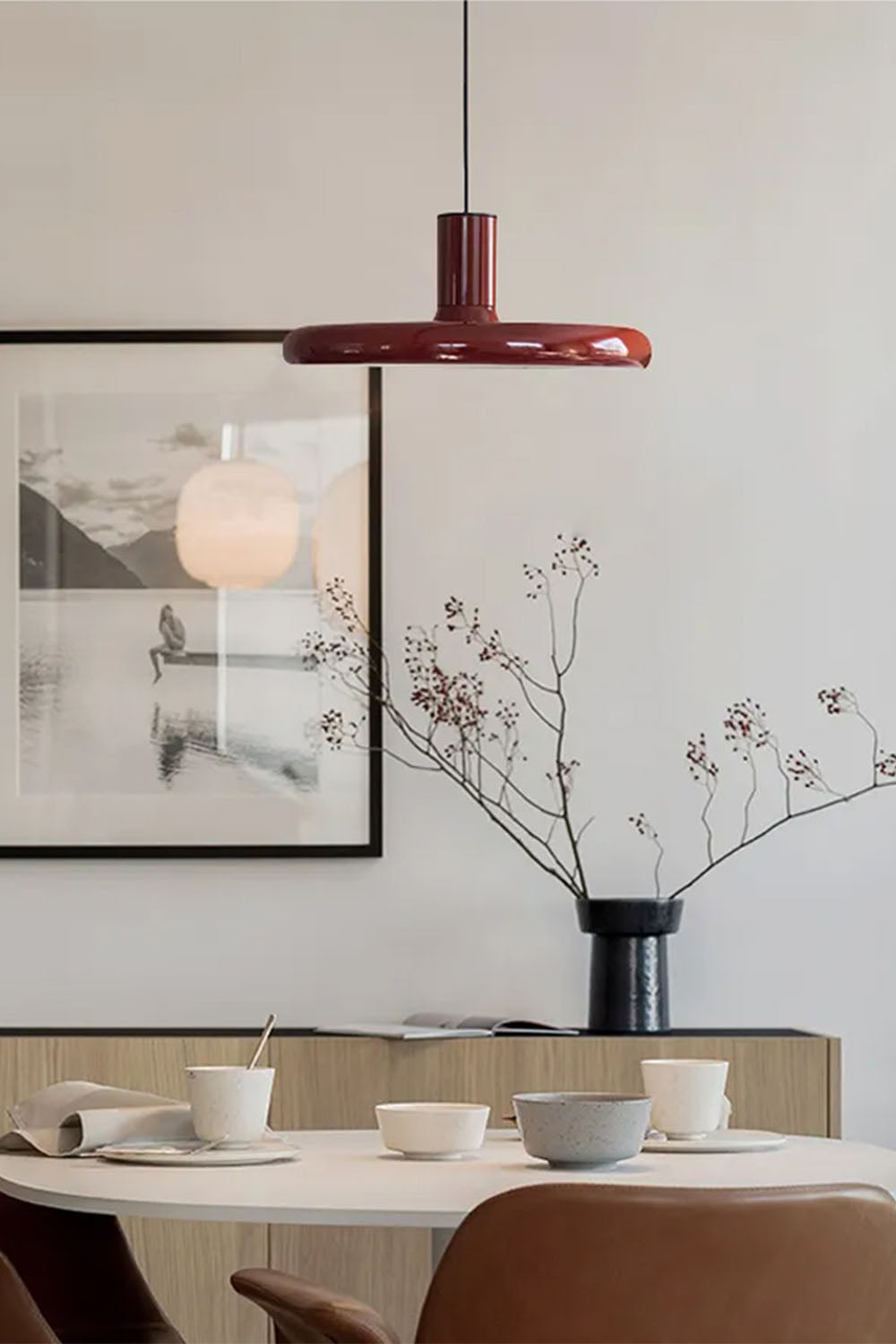 French Retro Nordic UFO Pendant Lamp
