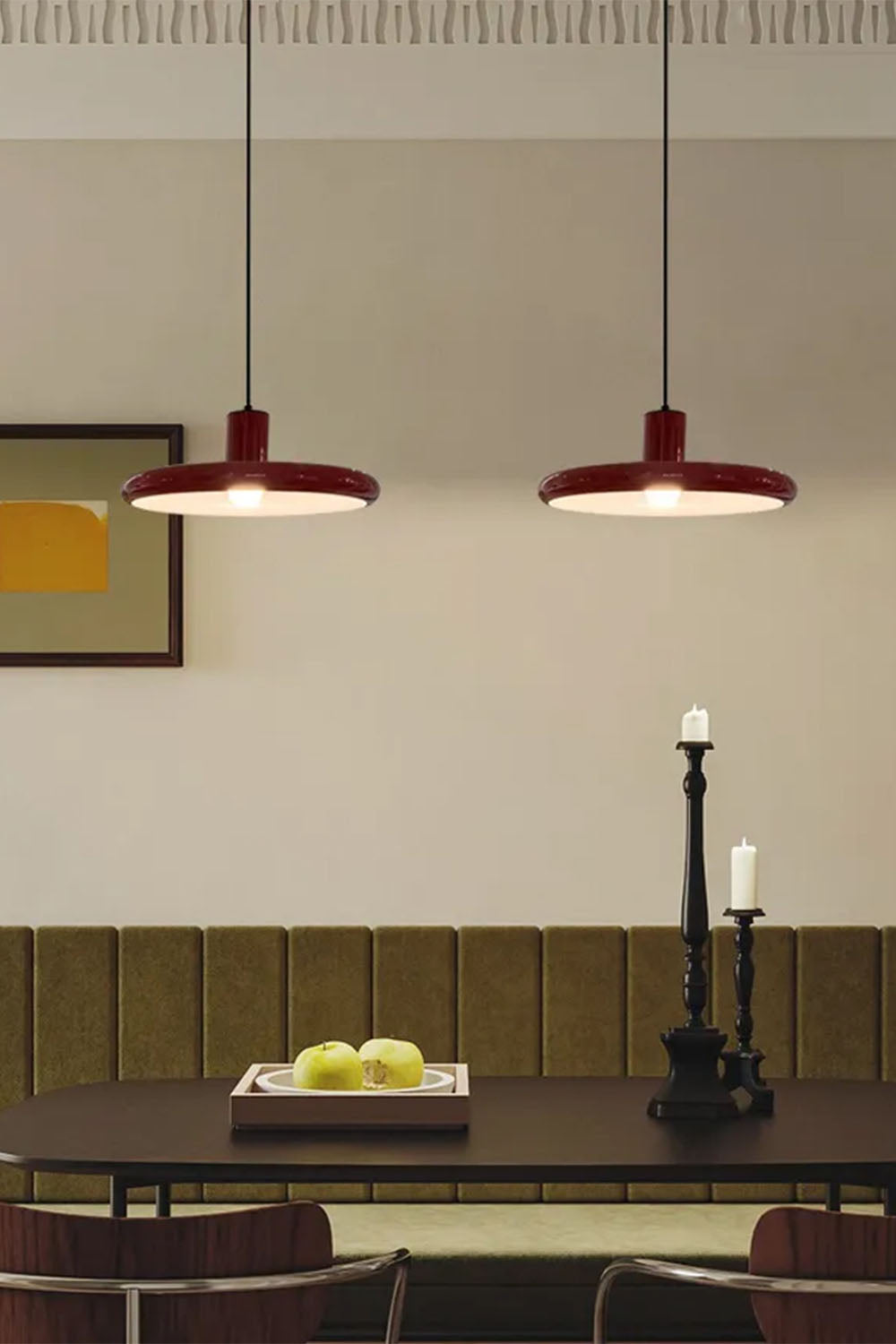 French Retro Nordic UFO Pendant Lamp