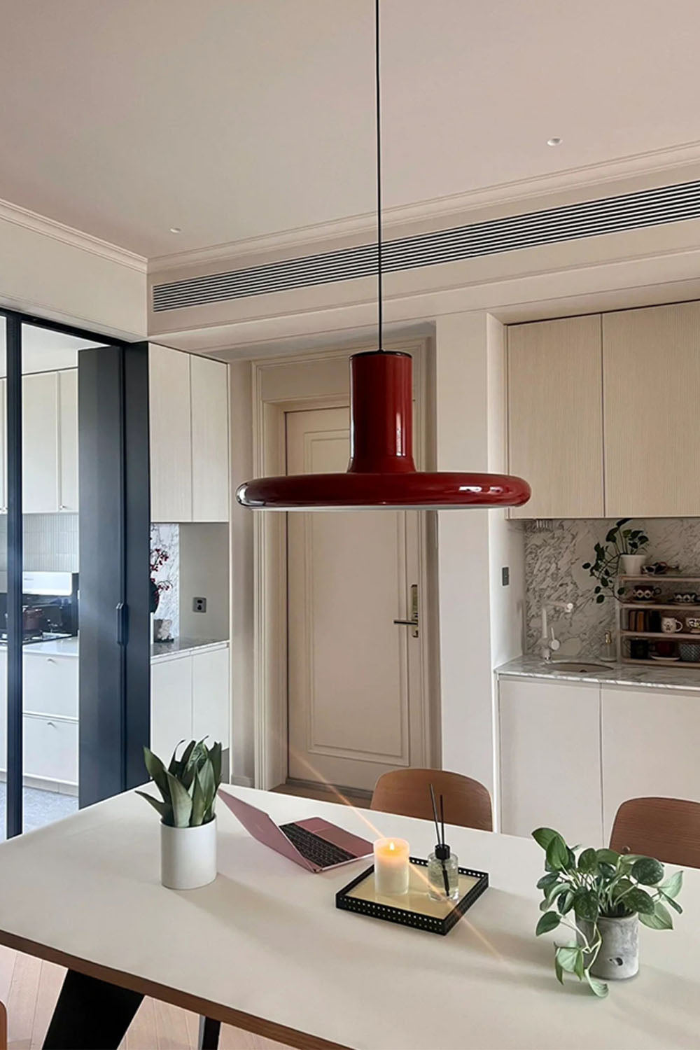 French Retro Nordic UFO Pendant Lamp