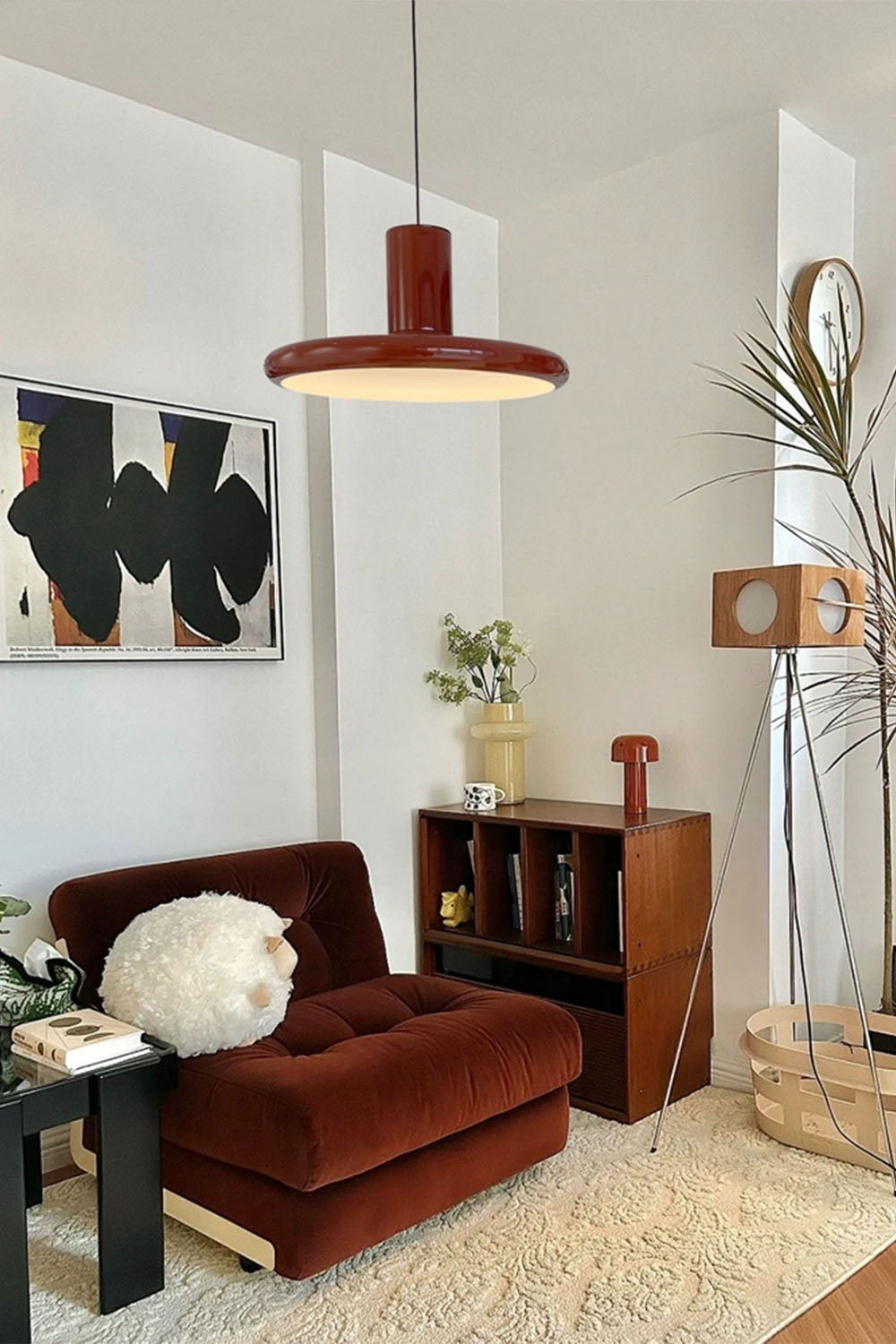 French Retro Nordic UFO Pendant Lamp