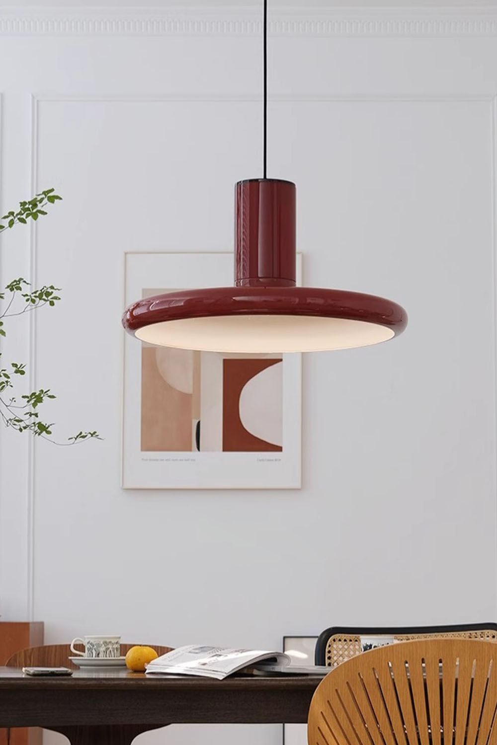 French Retro Nordic UFO Pendant Lamp