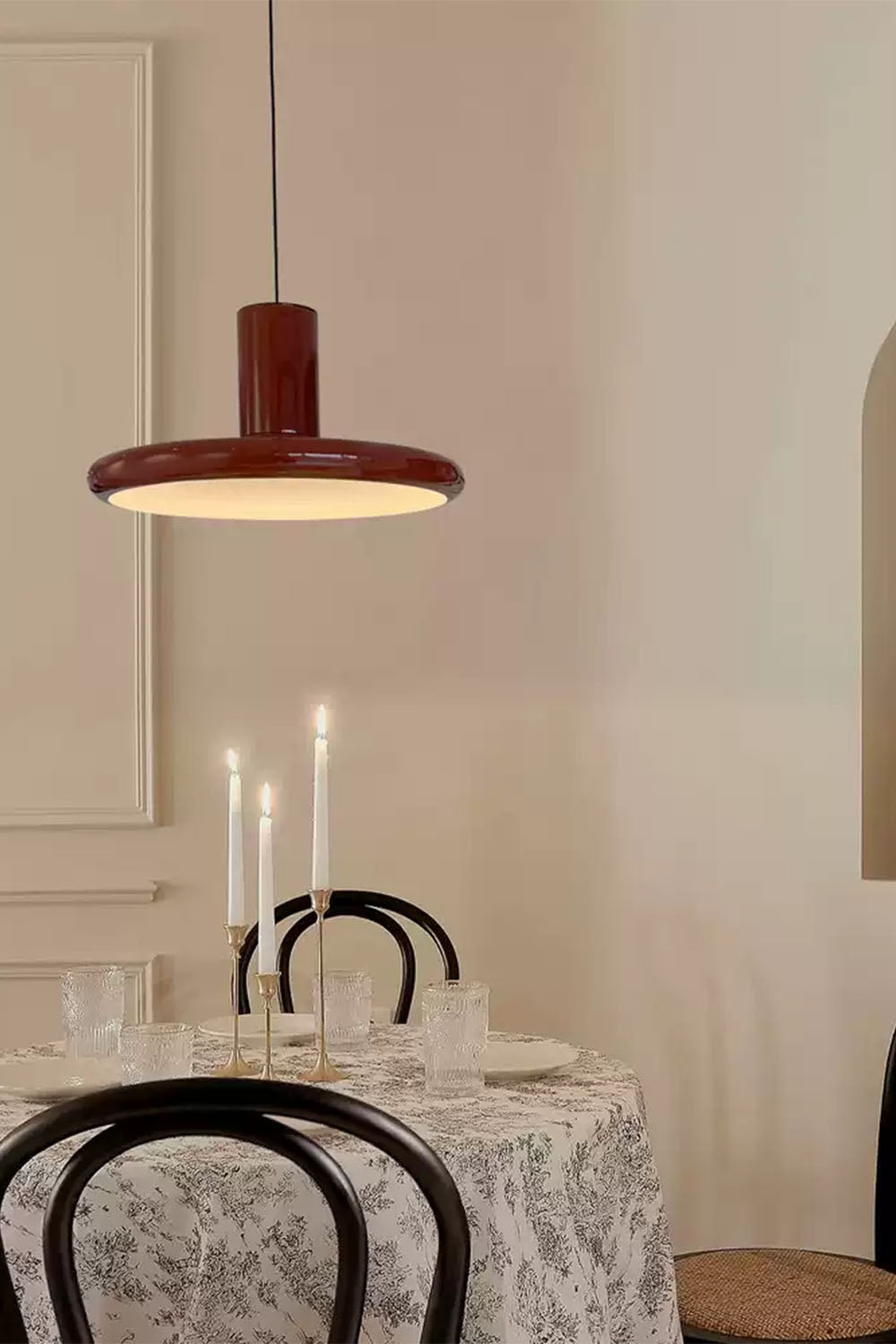 French Retro Nordic UFO Pendant Lamp