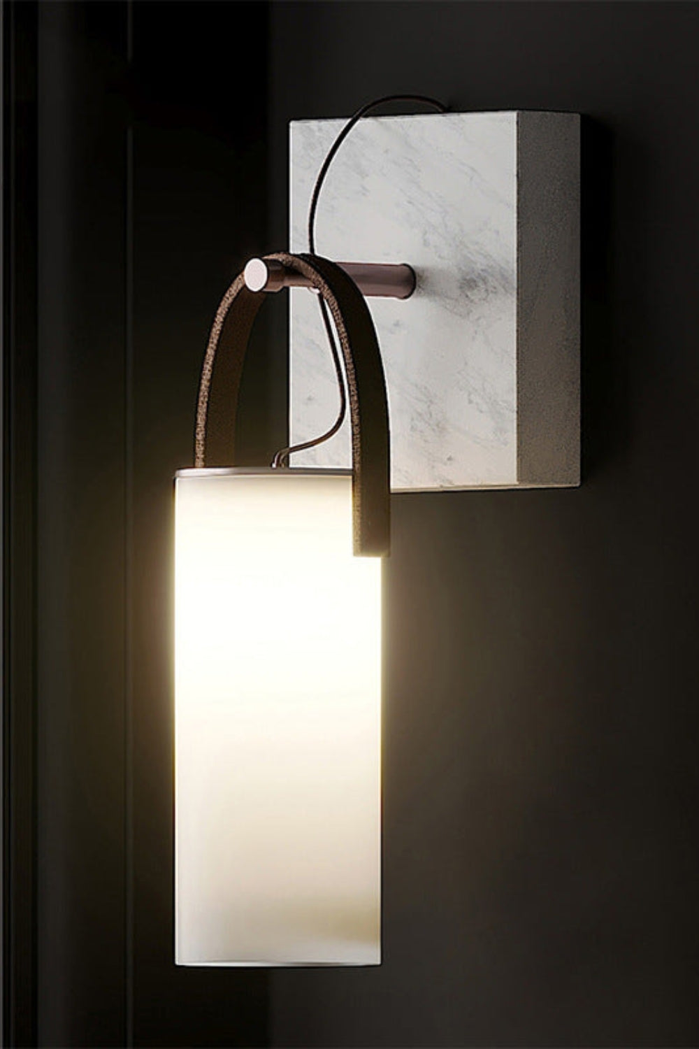 Galerie Fontana Glass Wall Lamp