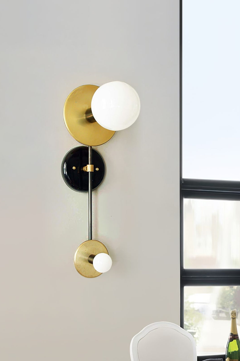 Geometric Composition Wall Light