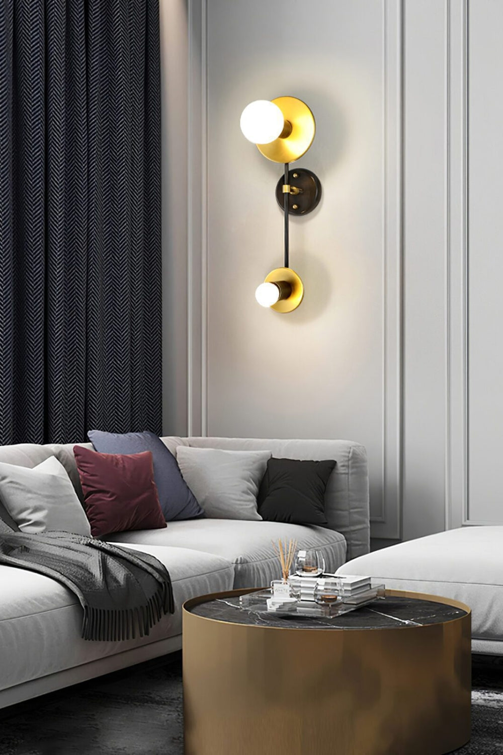 Geometric Composition Wall Light