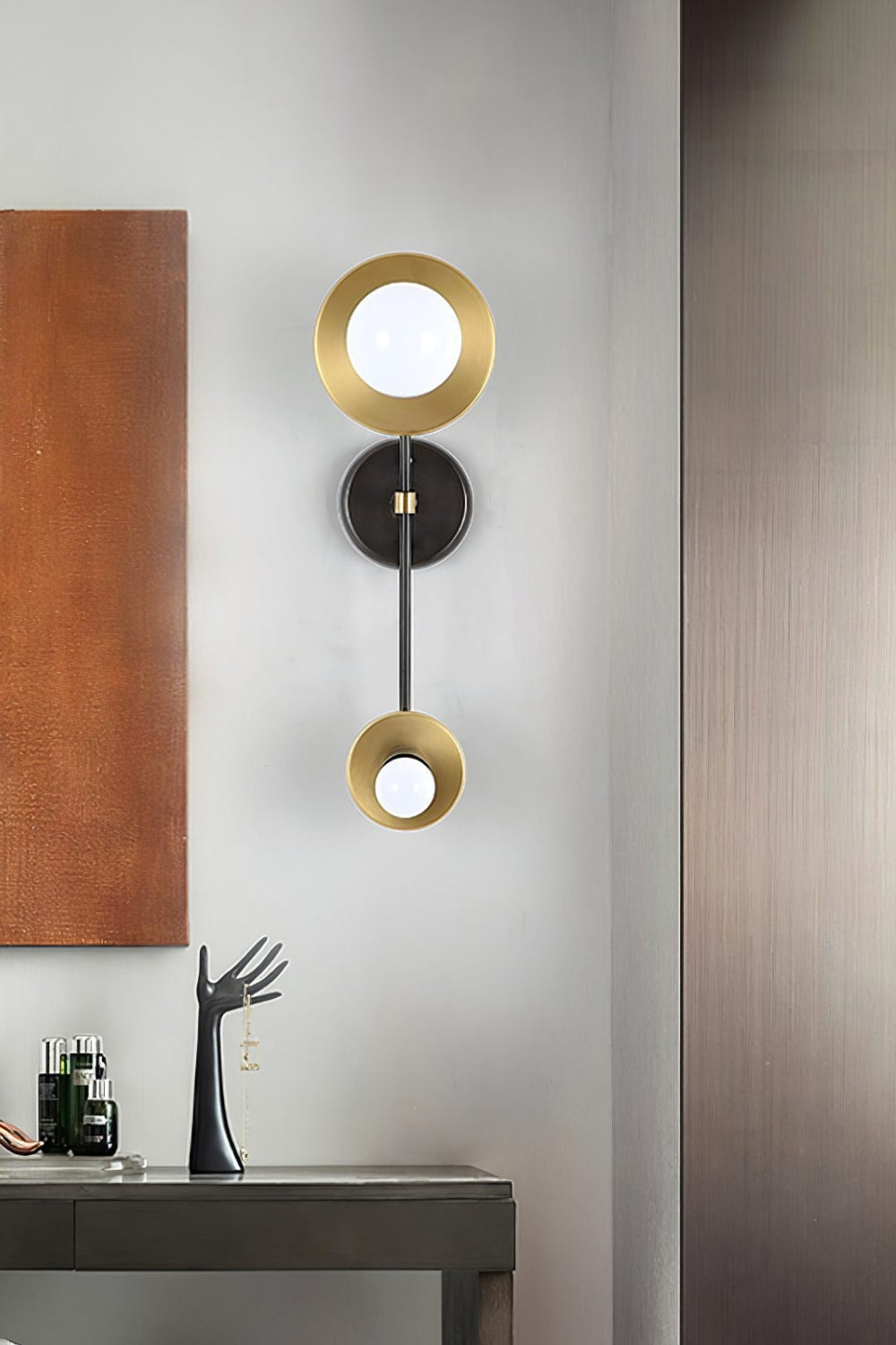 Geometric Composition Wall Light