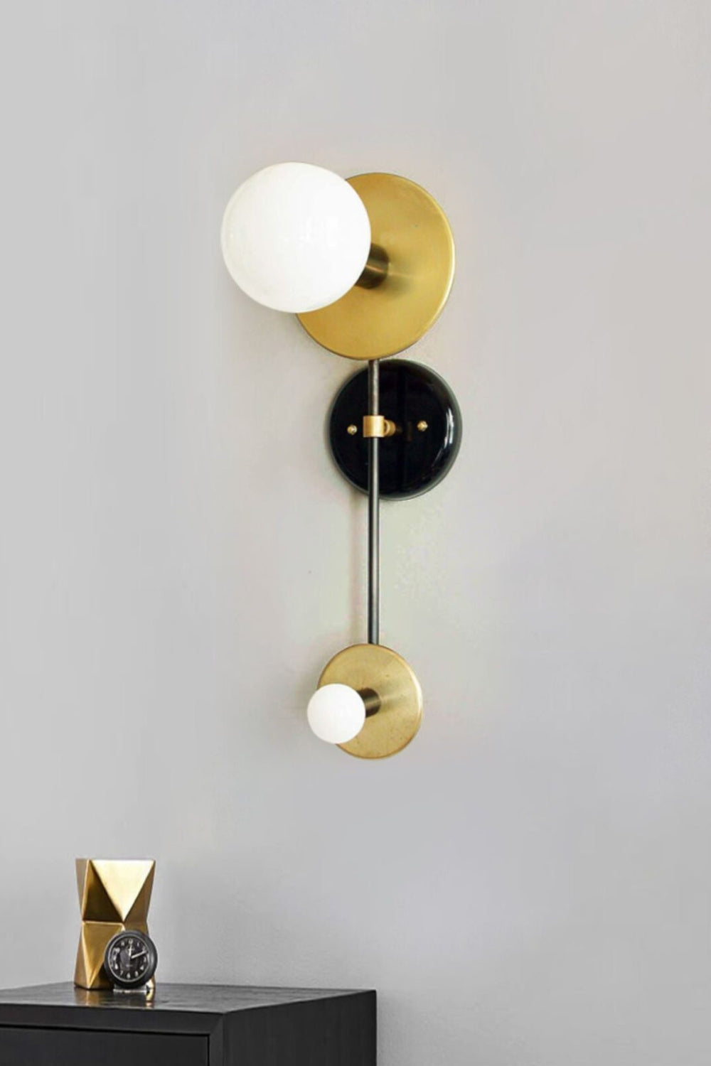 Geometric Composition Wall Light