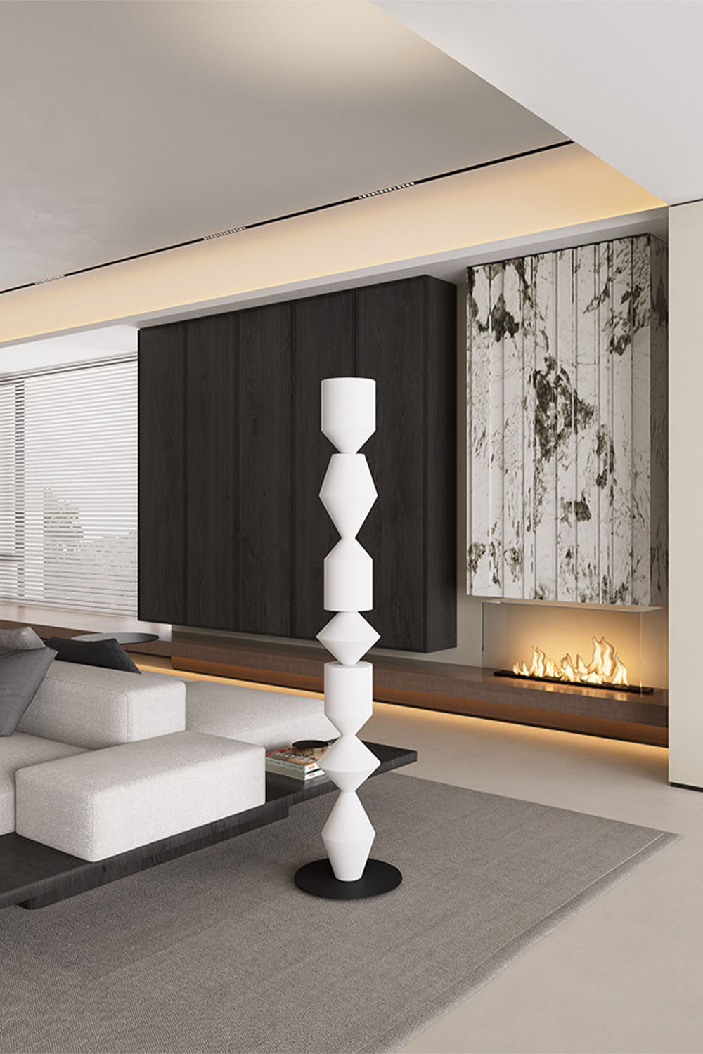 Geometric Floor Lamp