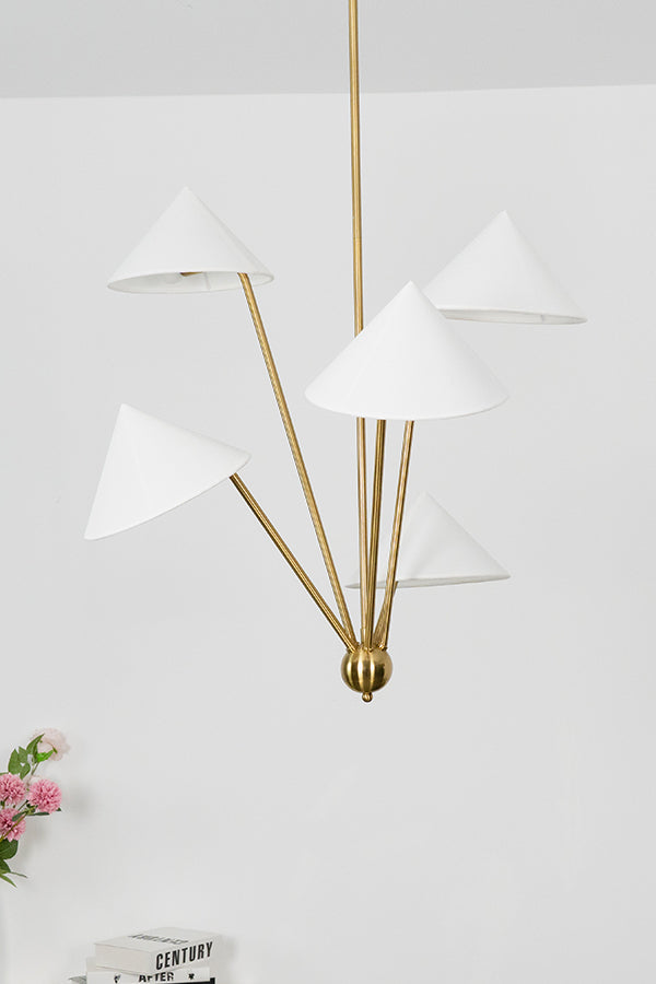 Geometric Harmony Chandelier