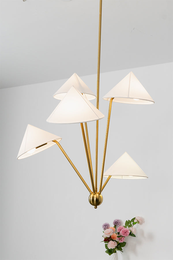 Geometric Harmony Chandelier