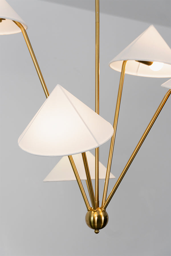 Geometric Harmony Chandelier