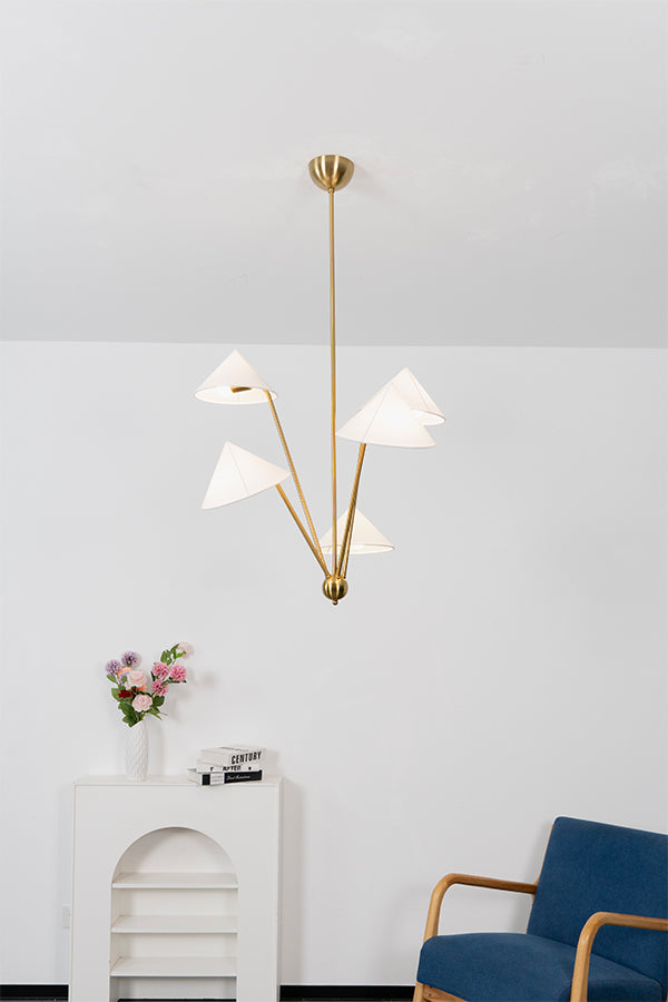 Geometric Harmony Chandelier