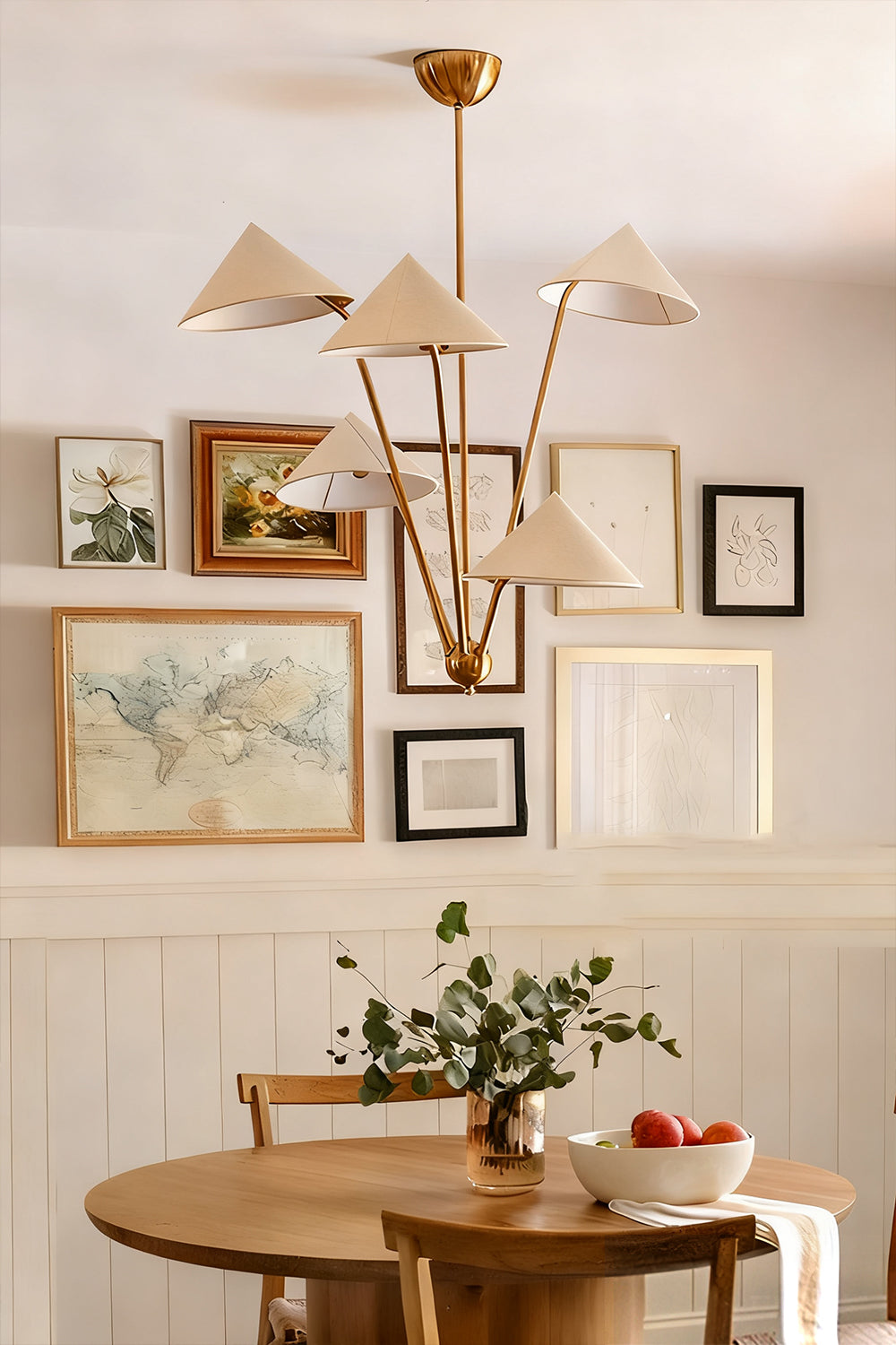 Geometric Harmony Chandelier