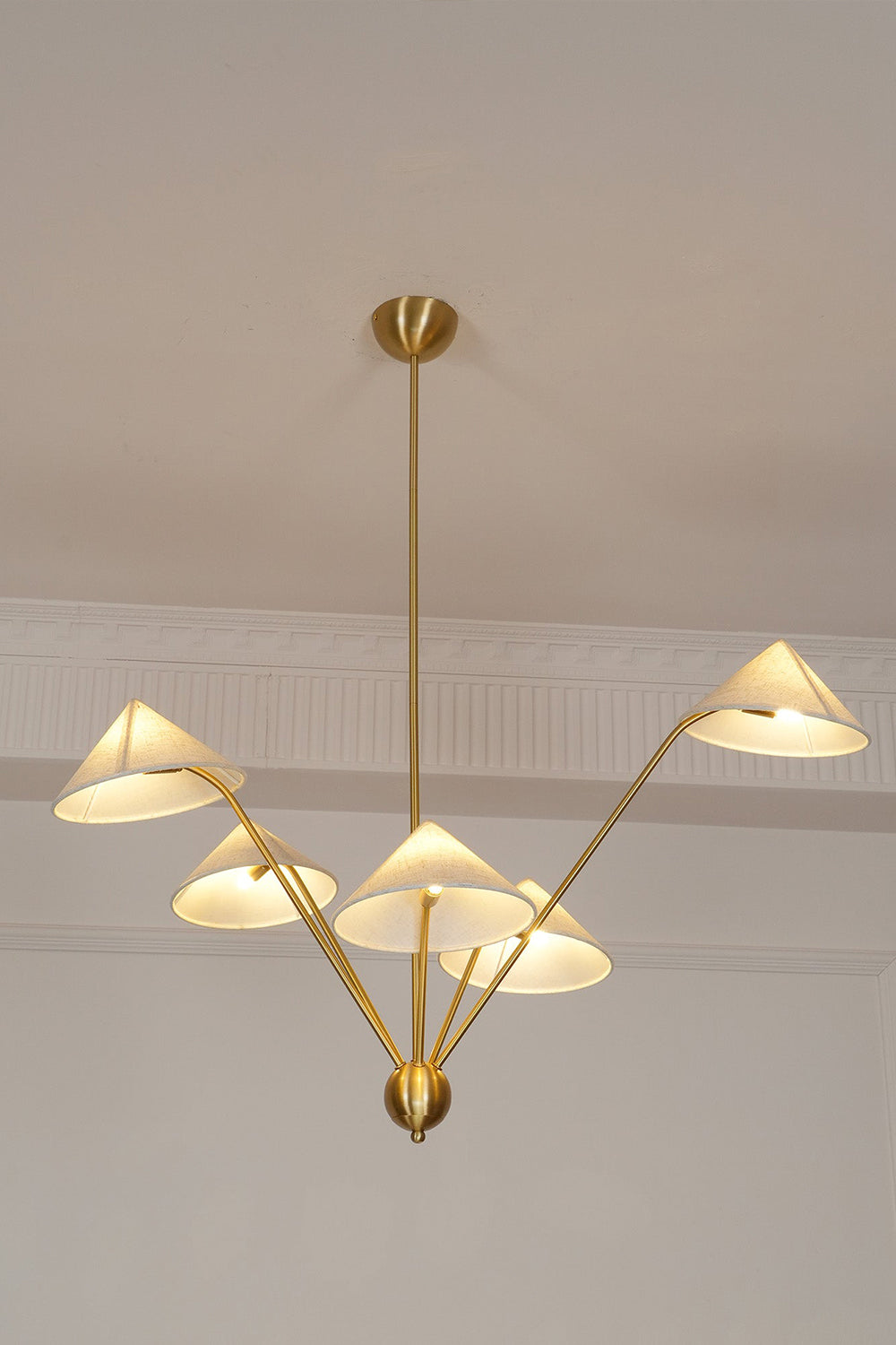 Geometric Harmony Chandelier