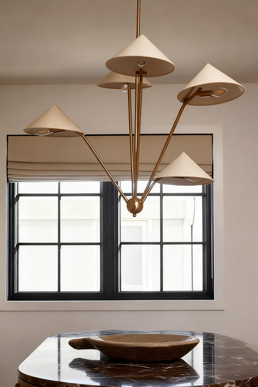 Geometric Harmony Chandelier