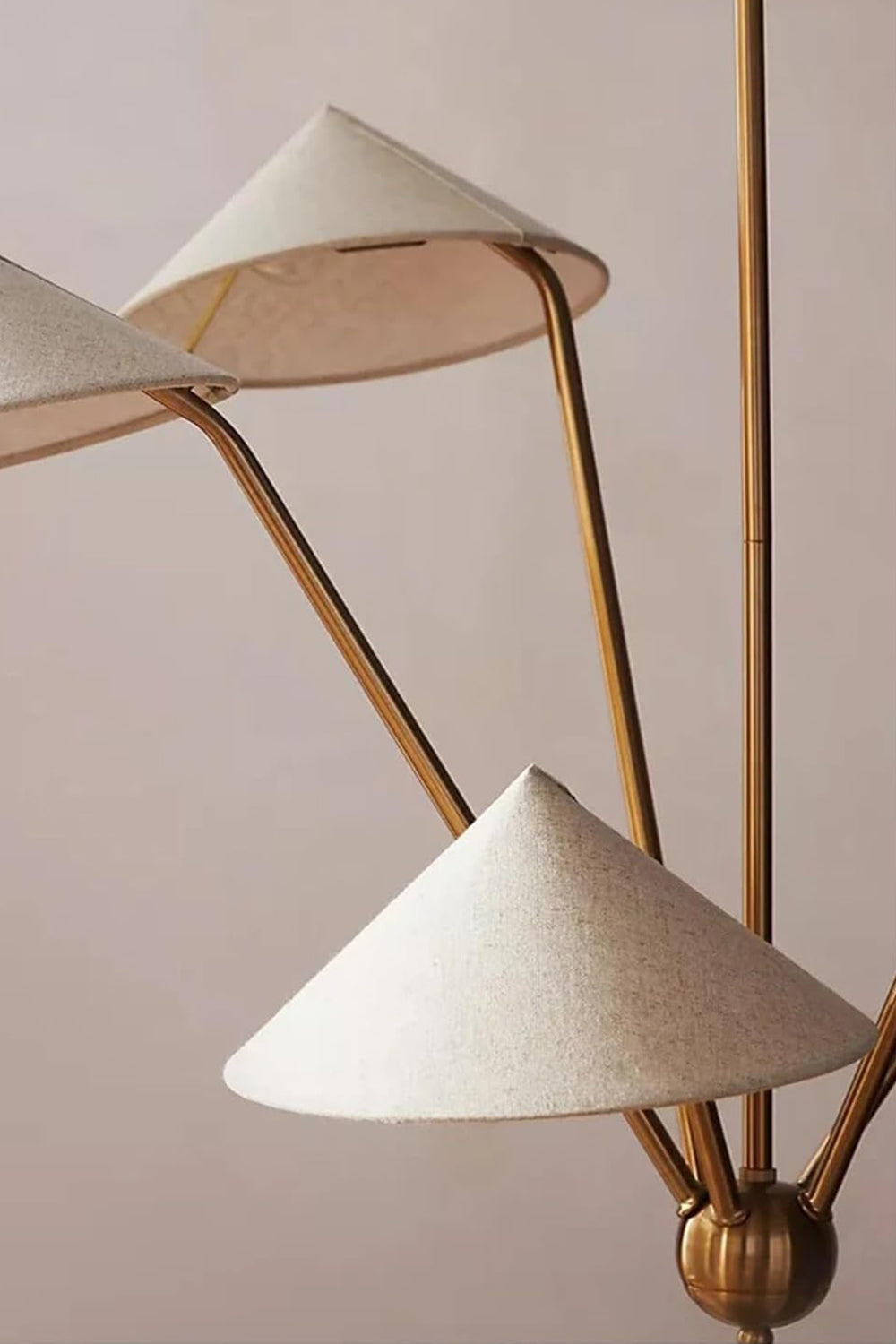 Geometric Harmony Chandelier