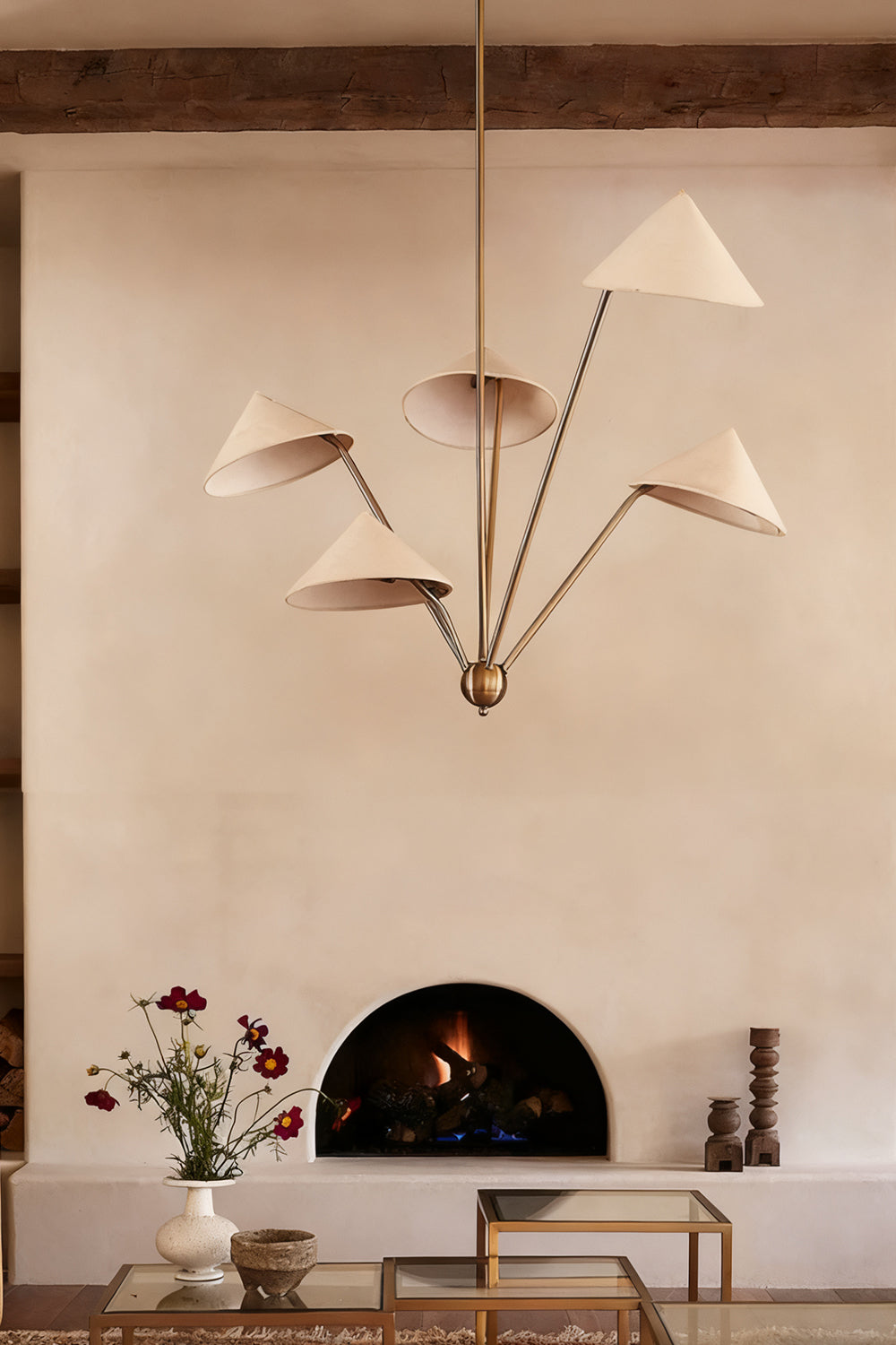 Geometric Harmony Chandelier