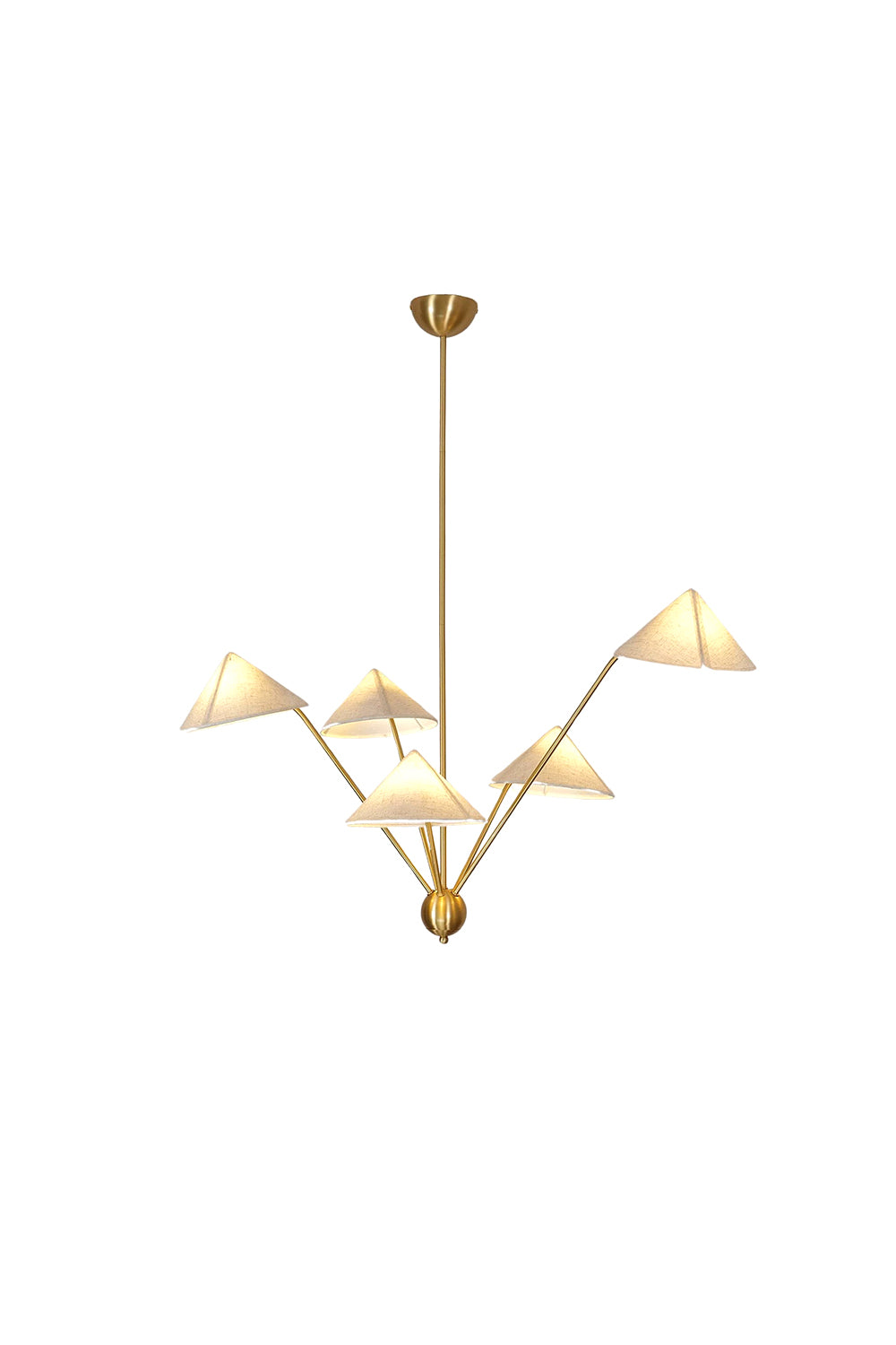 Geometric Harmony Chandelier