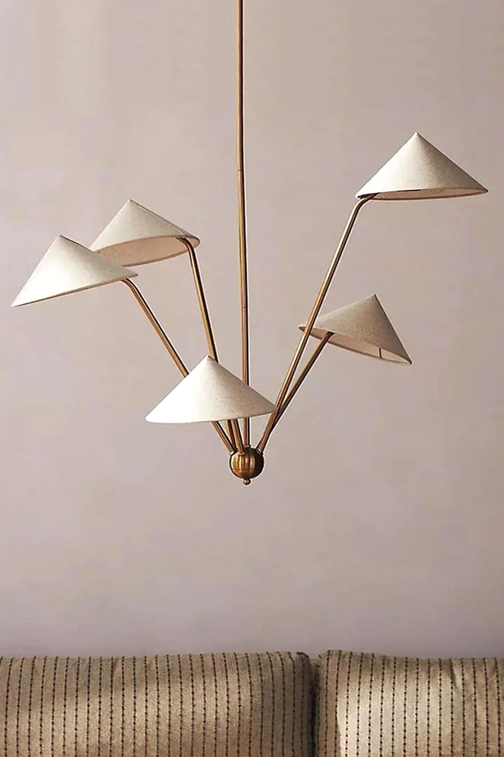 Geometric Harmony Chandelier