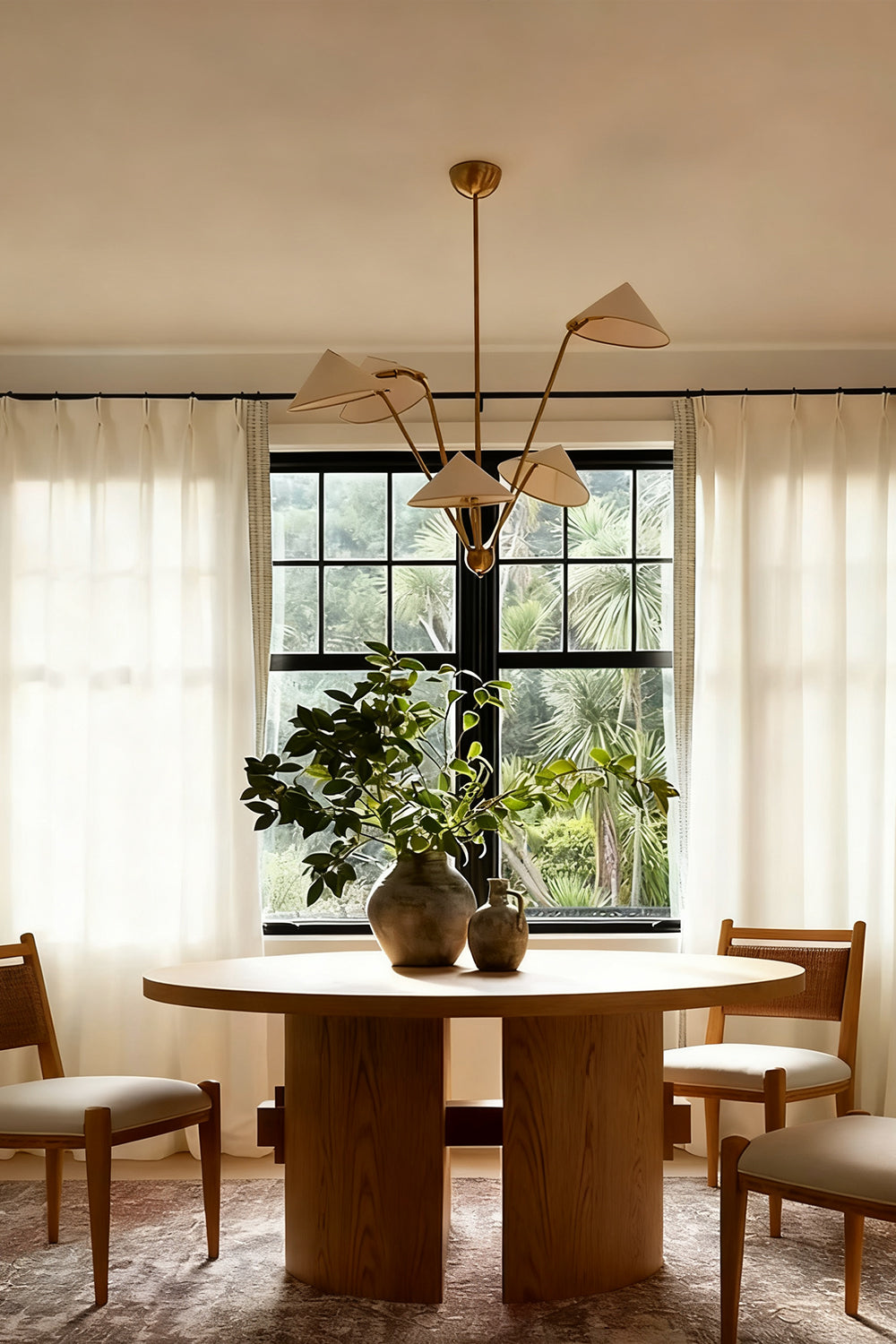 Geometric Harmony Chandelier