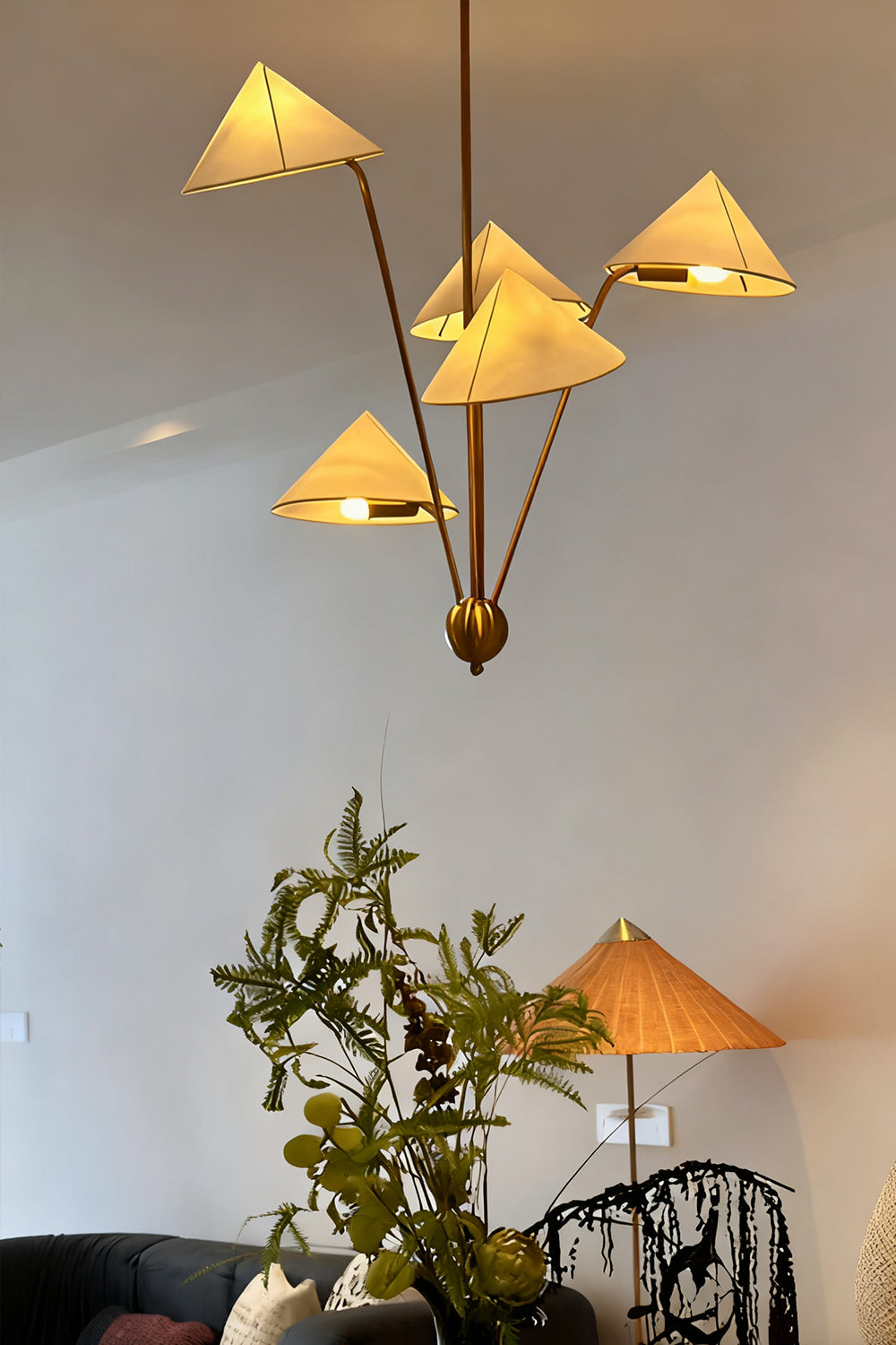 Geometric Harmony Chandelier