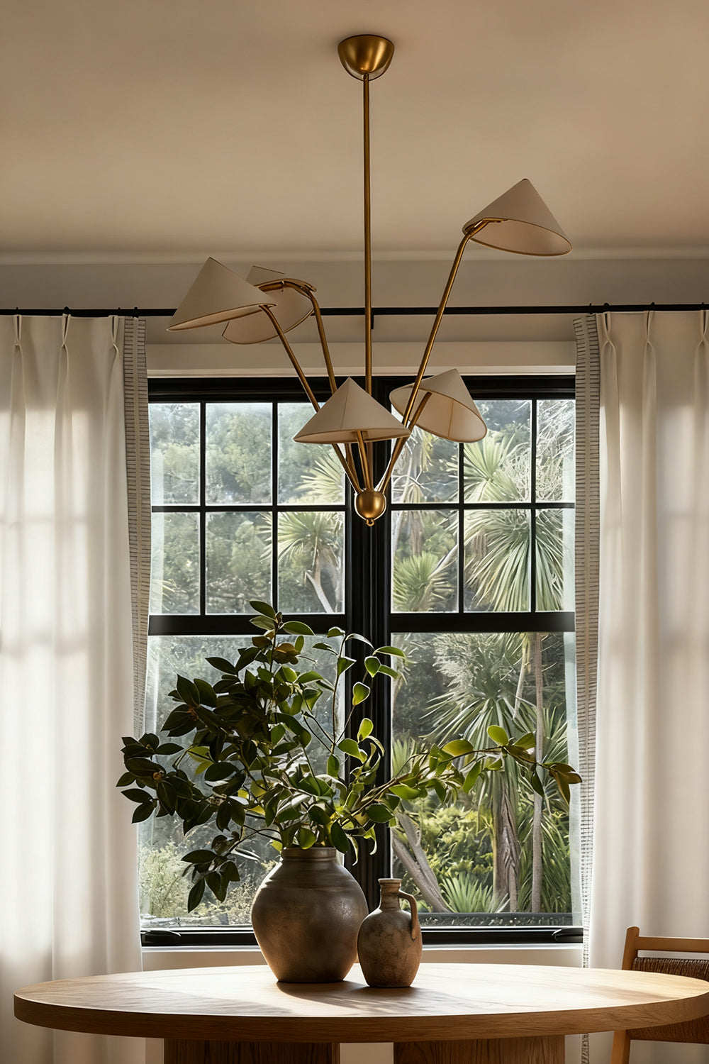 Geometric Harmony Chandelier