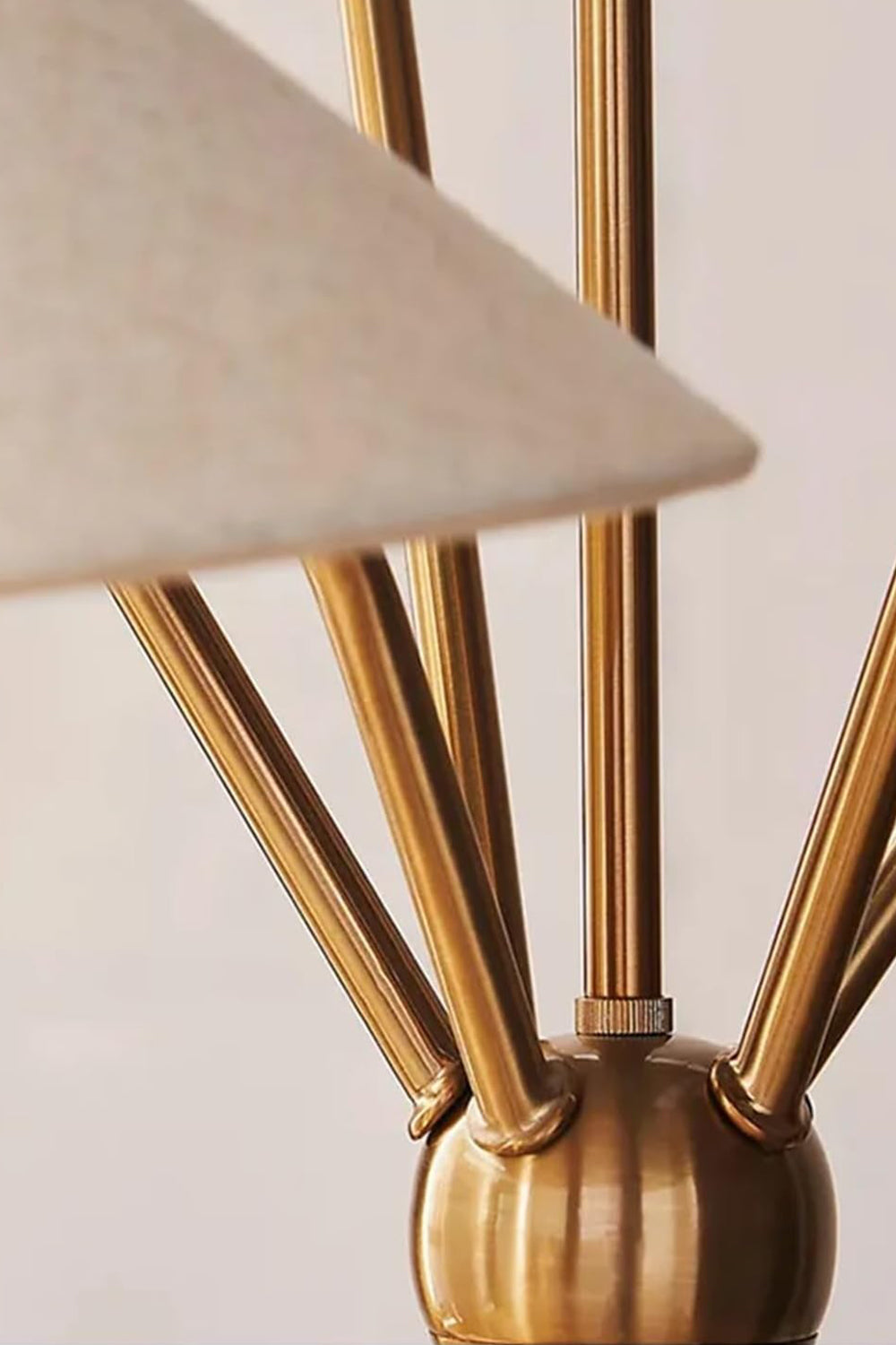 Geometric Harmony Chandelier