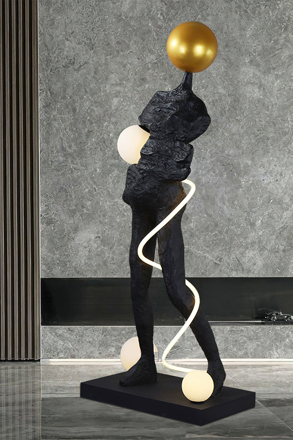 Ginasta Sculpture Floor Lamp
