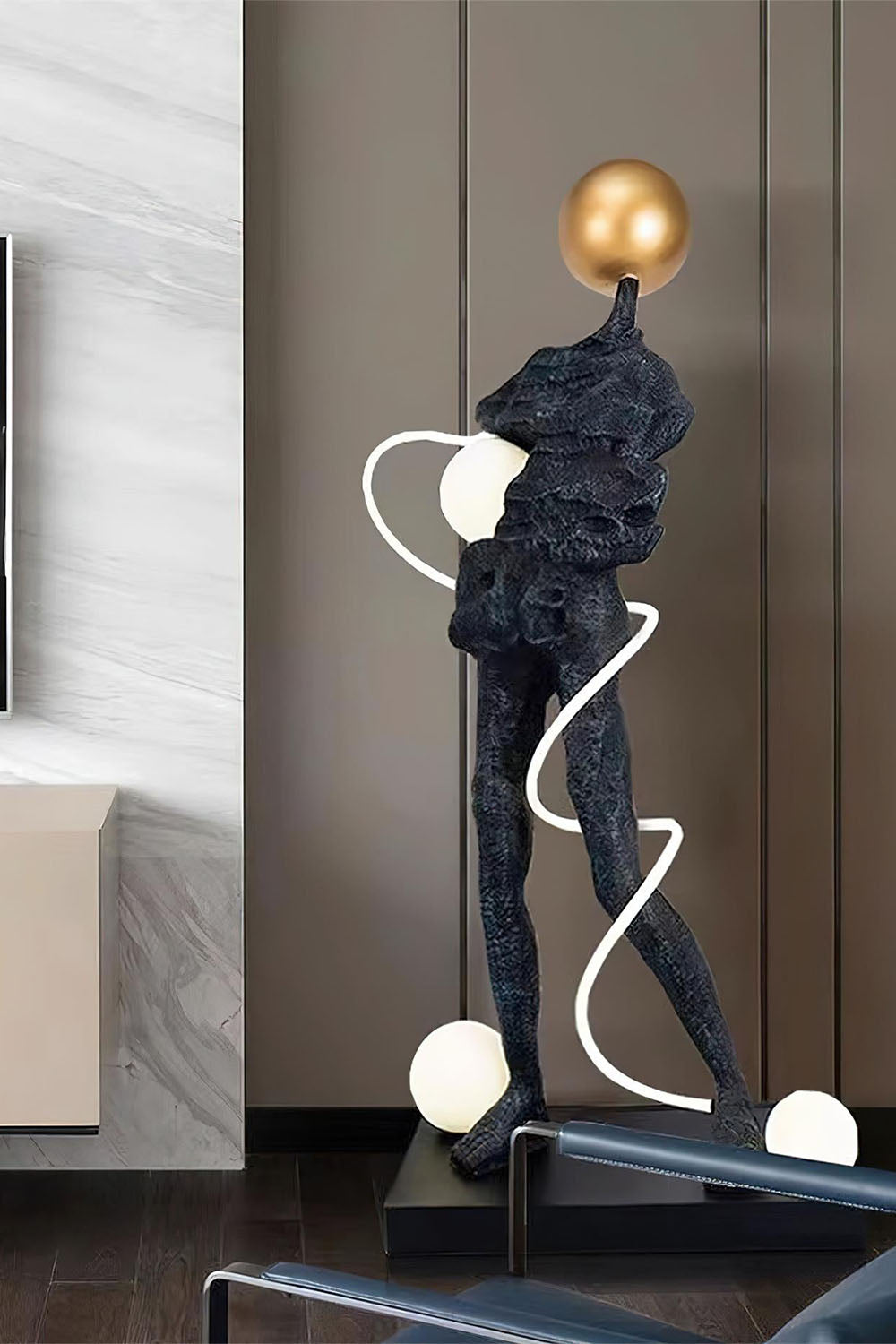 Ginasta Sculpture Floor Lamp