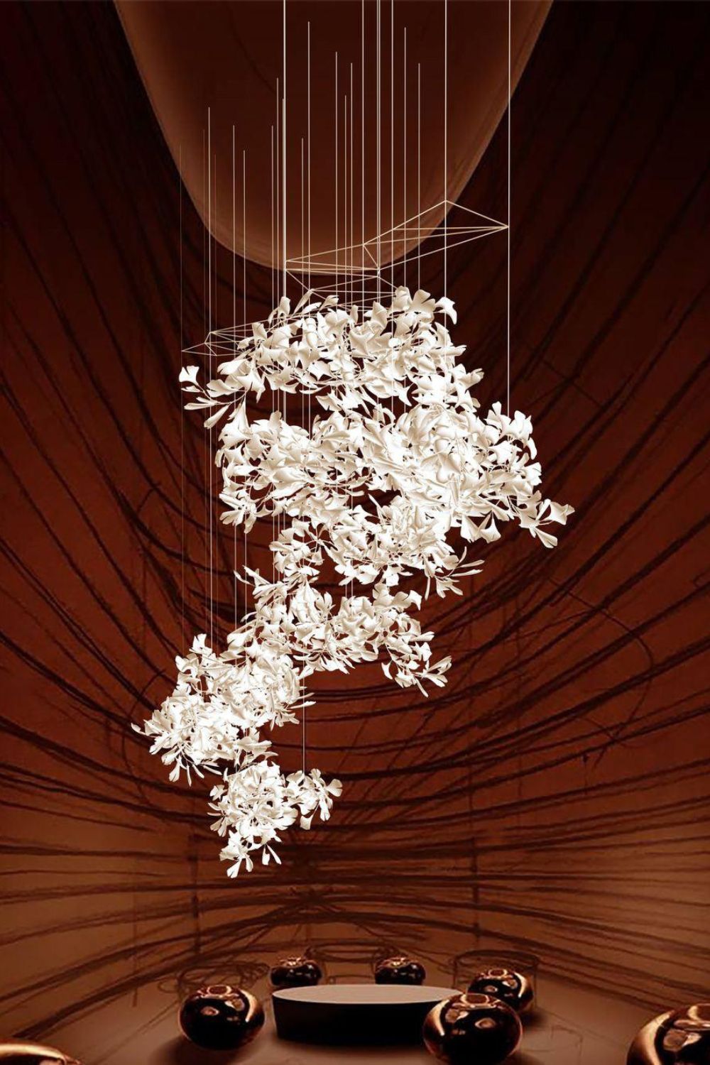 Gingko Chandelier F - SamuLighting