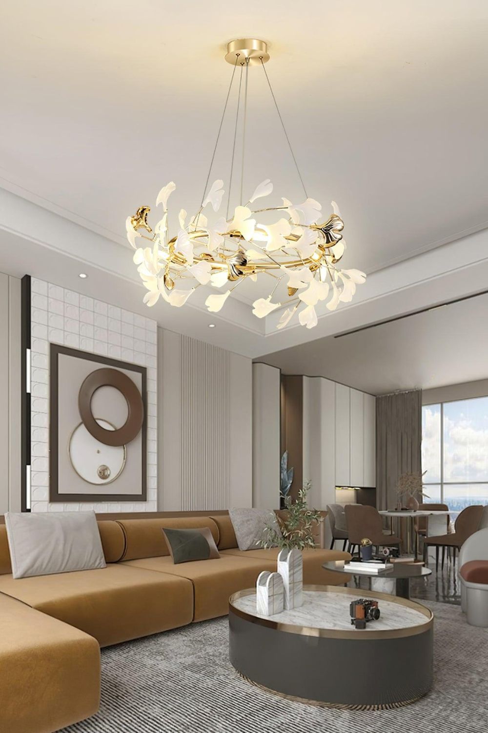 Gingko Chandelier U - SamuLighting